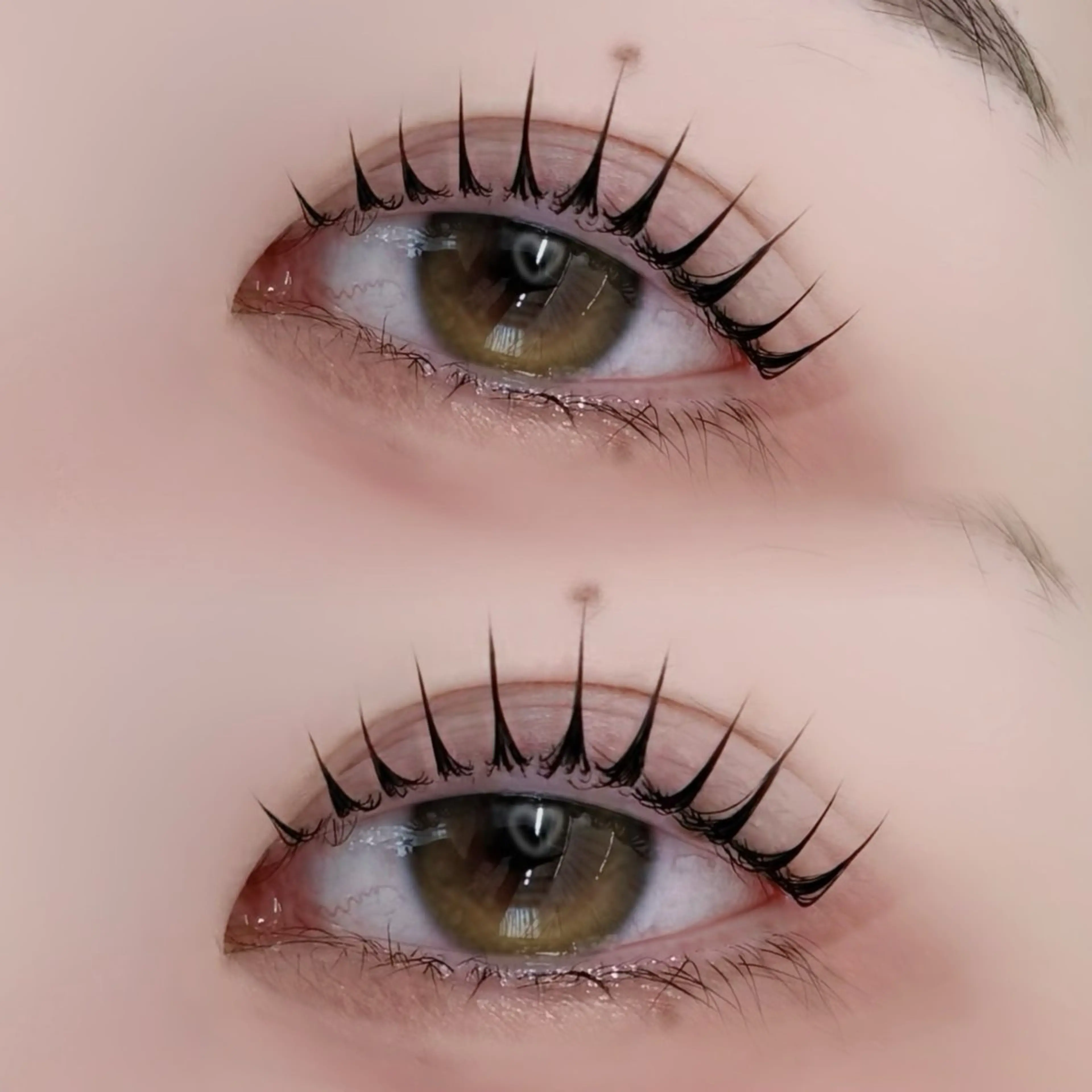 うる艶。完全オーダーメイドラッシュリフト上(まつげパーマ)の写真