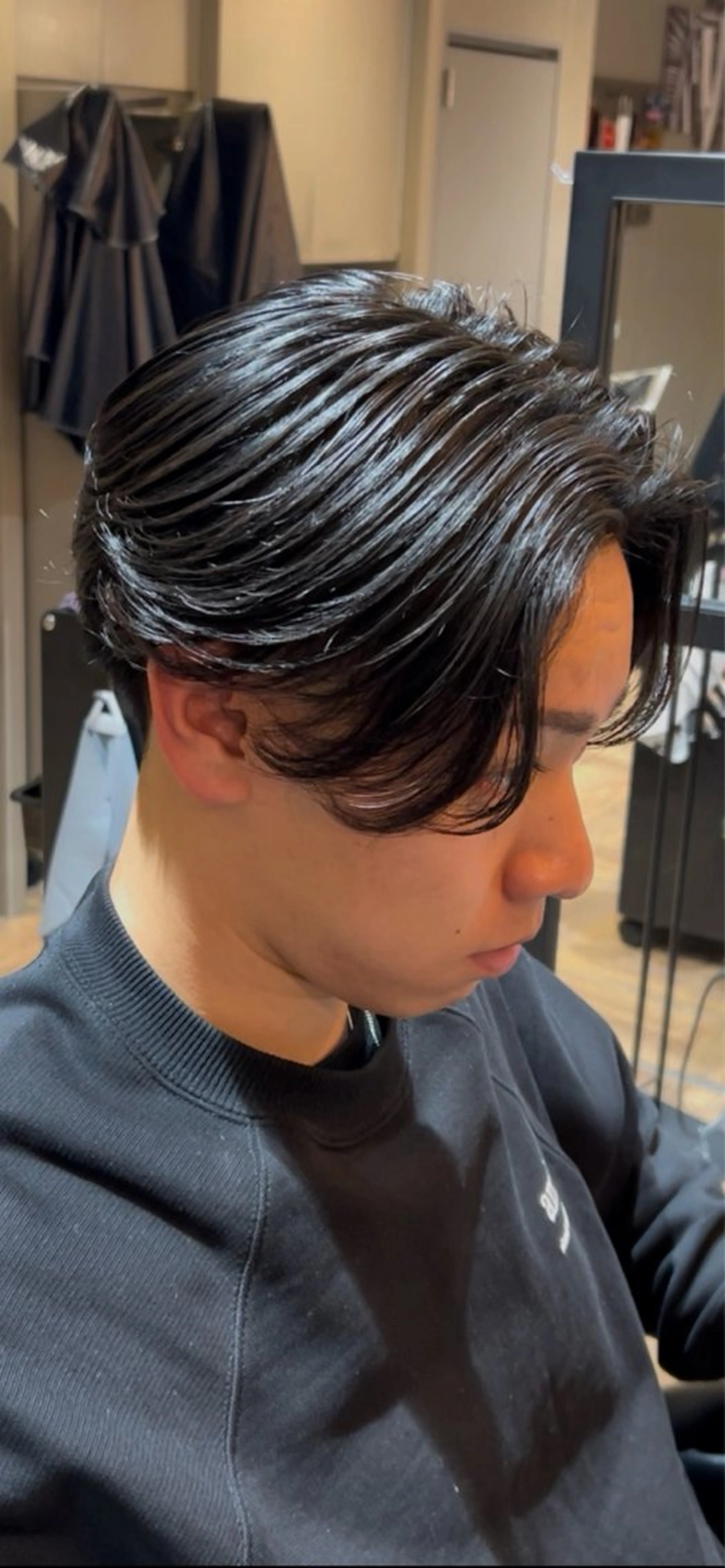 カット➕ニュアンスパーマの写真