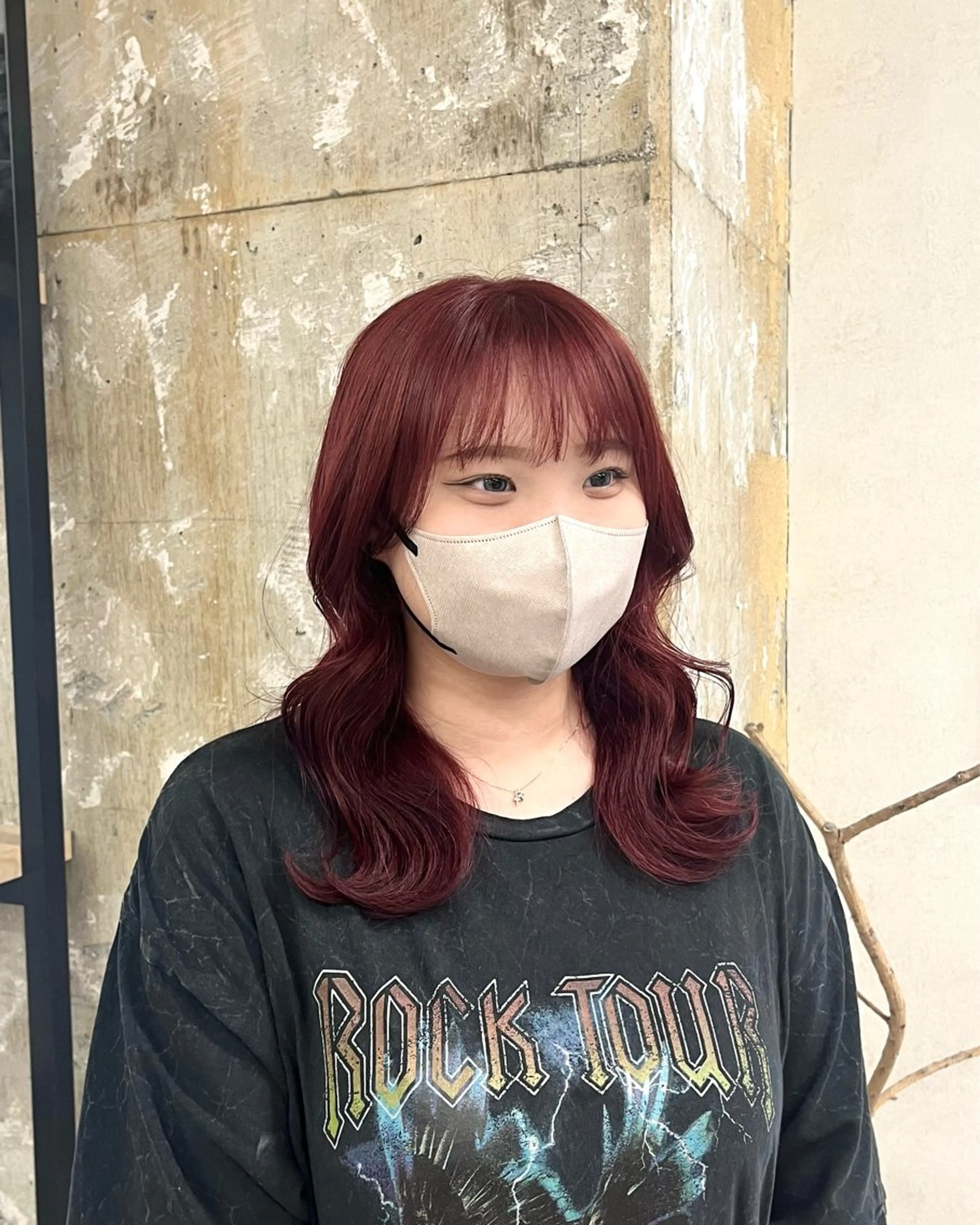 セミロング カラー 寒色 ♡ レイヤー ┊︎miyuのヘアスタイル