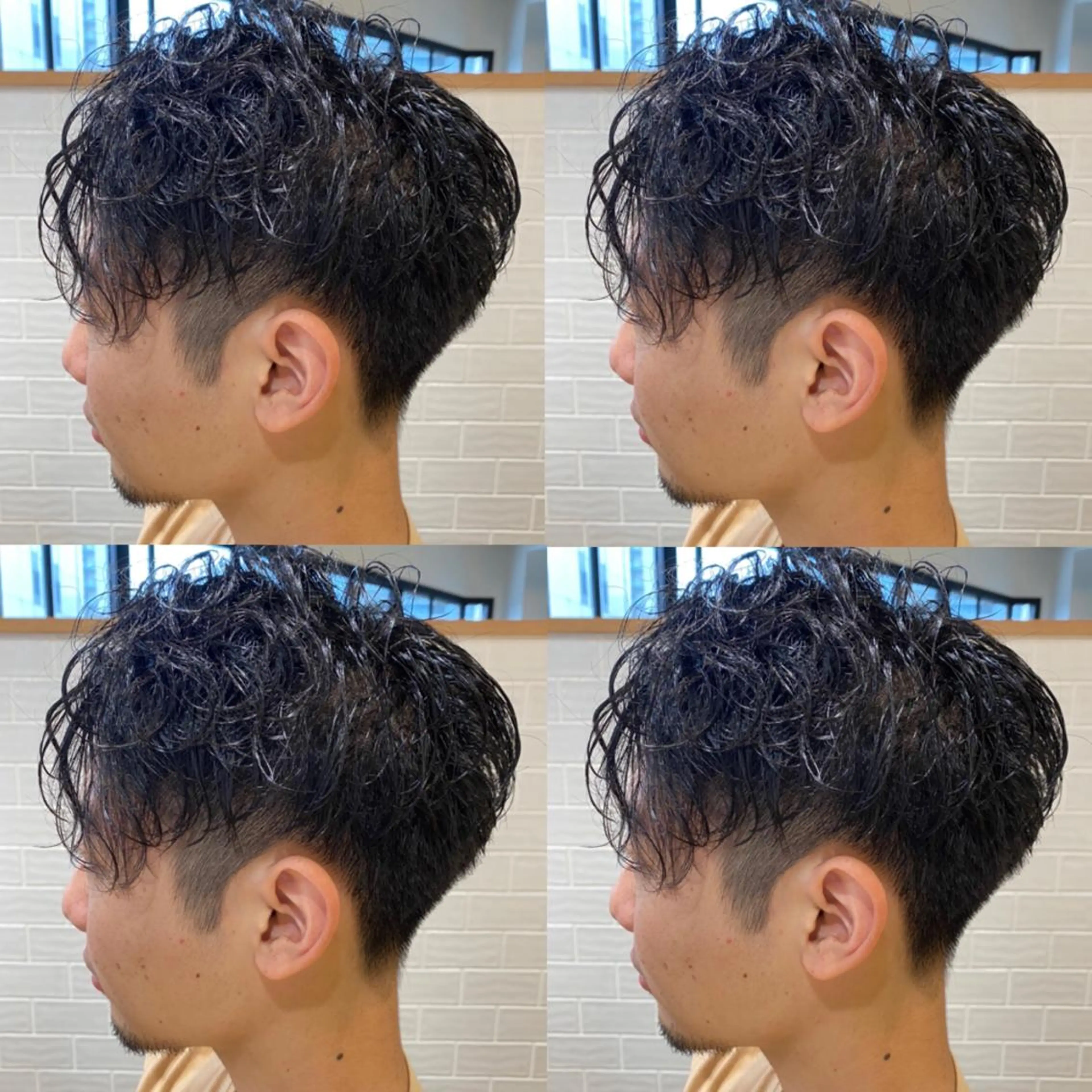 Men's✅cut➕parm➕2stepトリートメントの写真