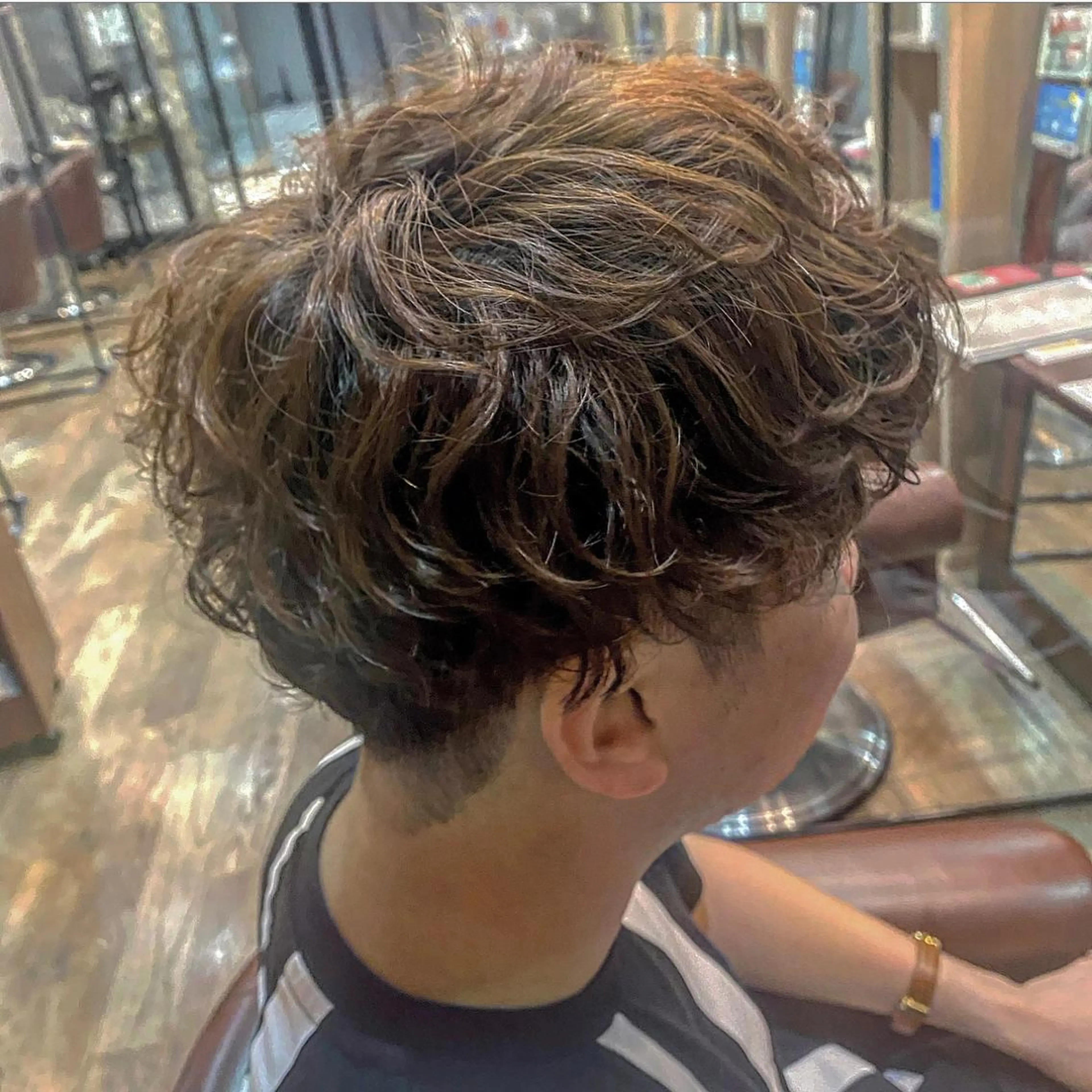 パーマ 藤原 侑香のヘアスタイル