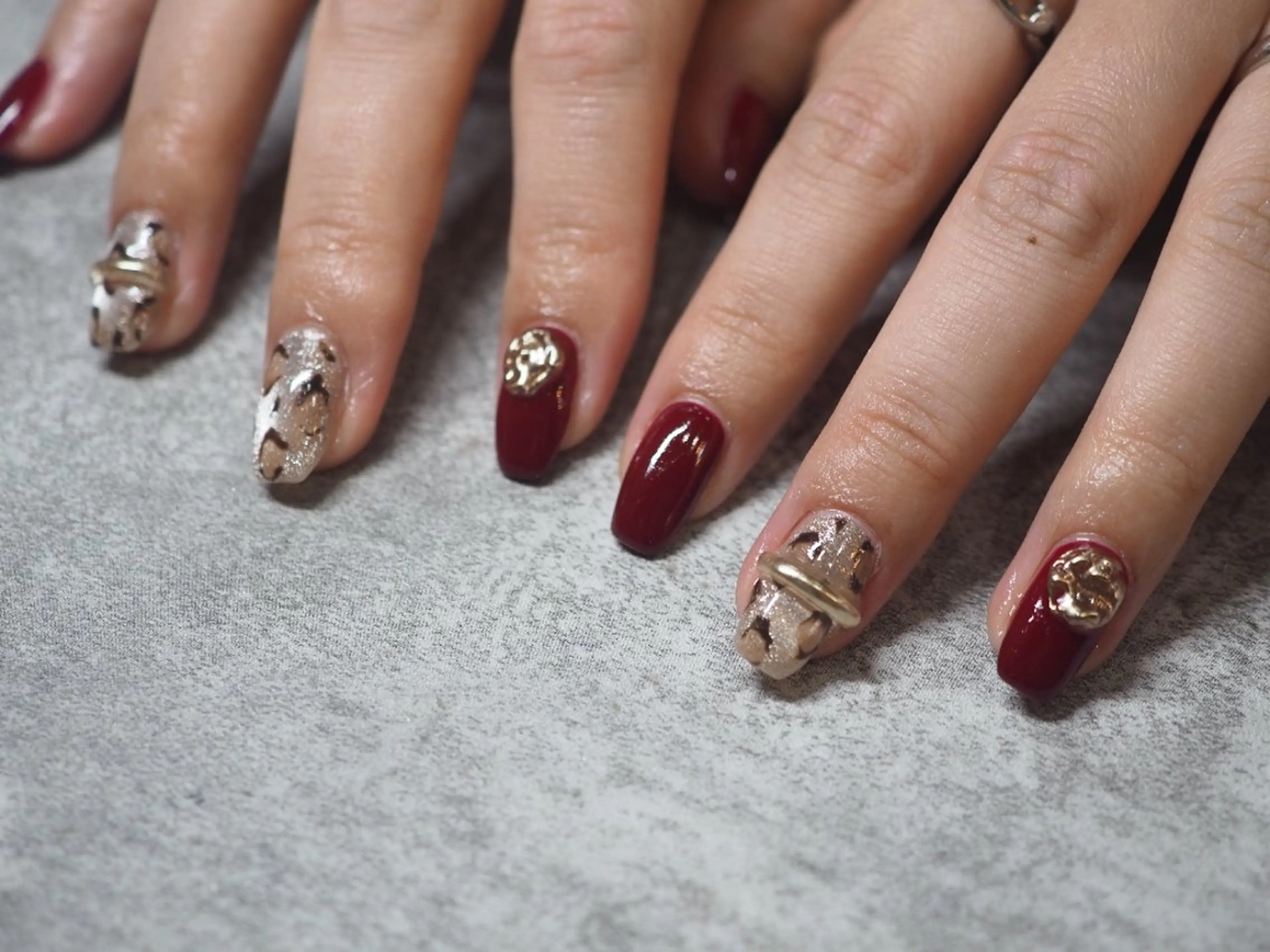 ネイル ハンドネイル glaNje 福光のネイルデザイン