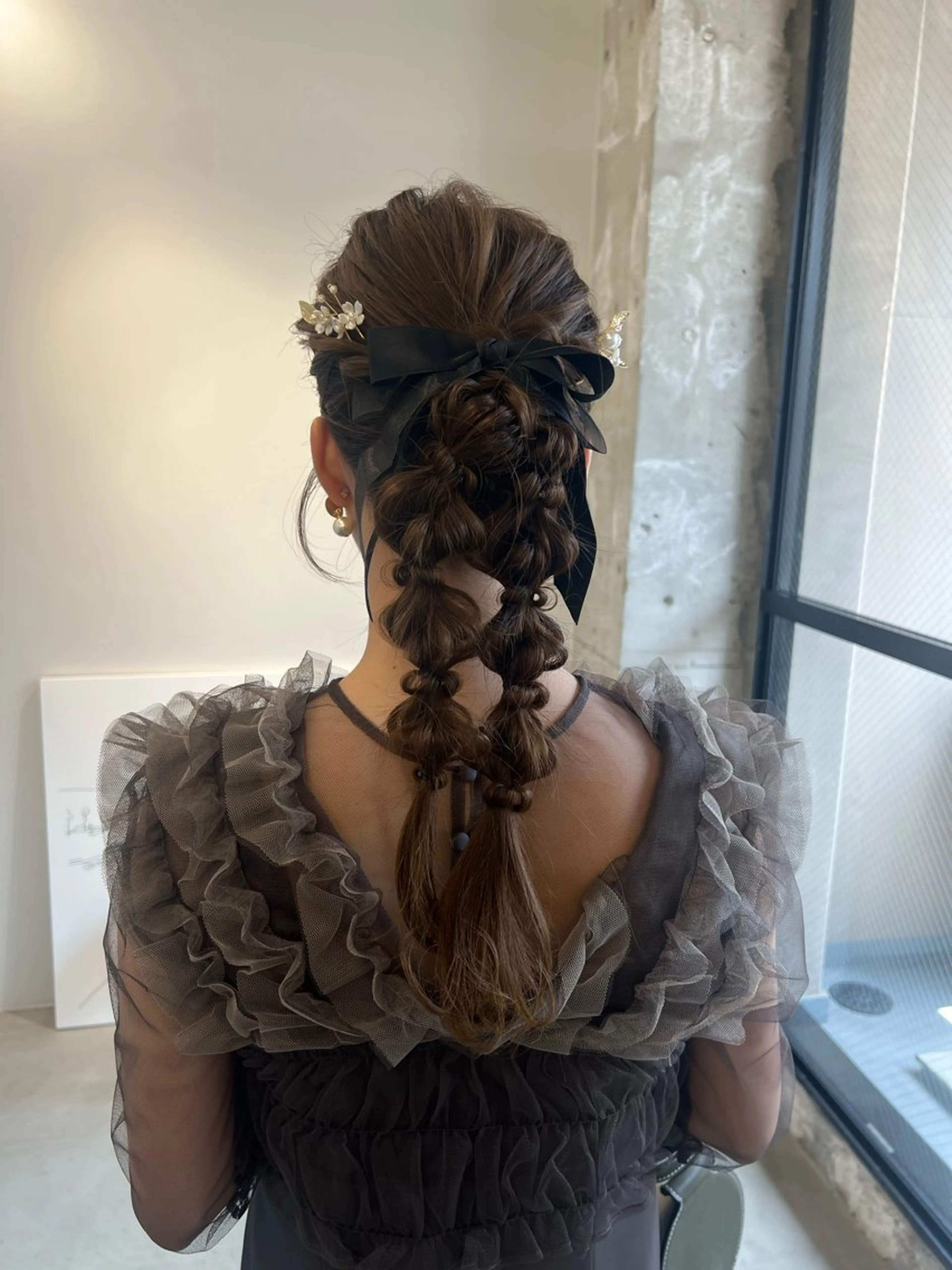 ヘアアレンジ ヘアセット 【NEWI】韓国ヘア 🇰🇷Honokaのヘアスタイル