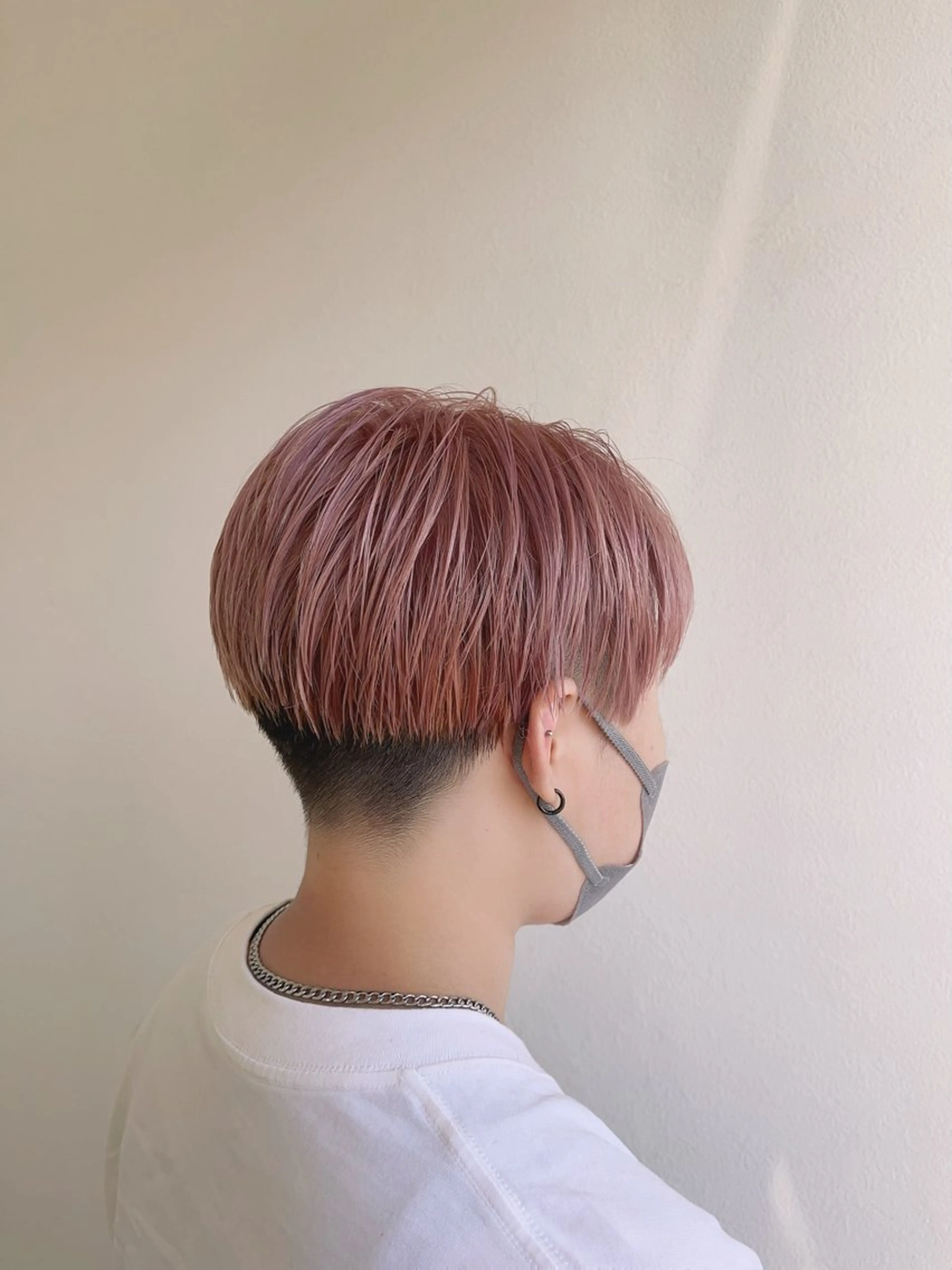 ショート カラー カット ヘアカラー トリートメント 田中  愛のヘアスタイル