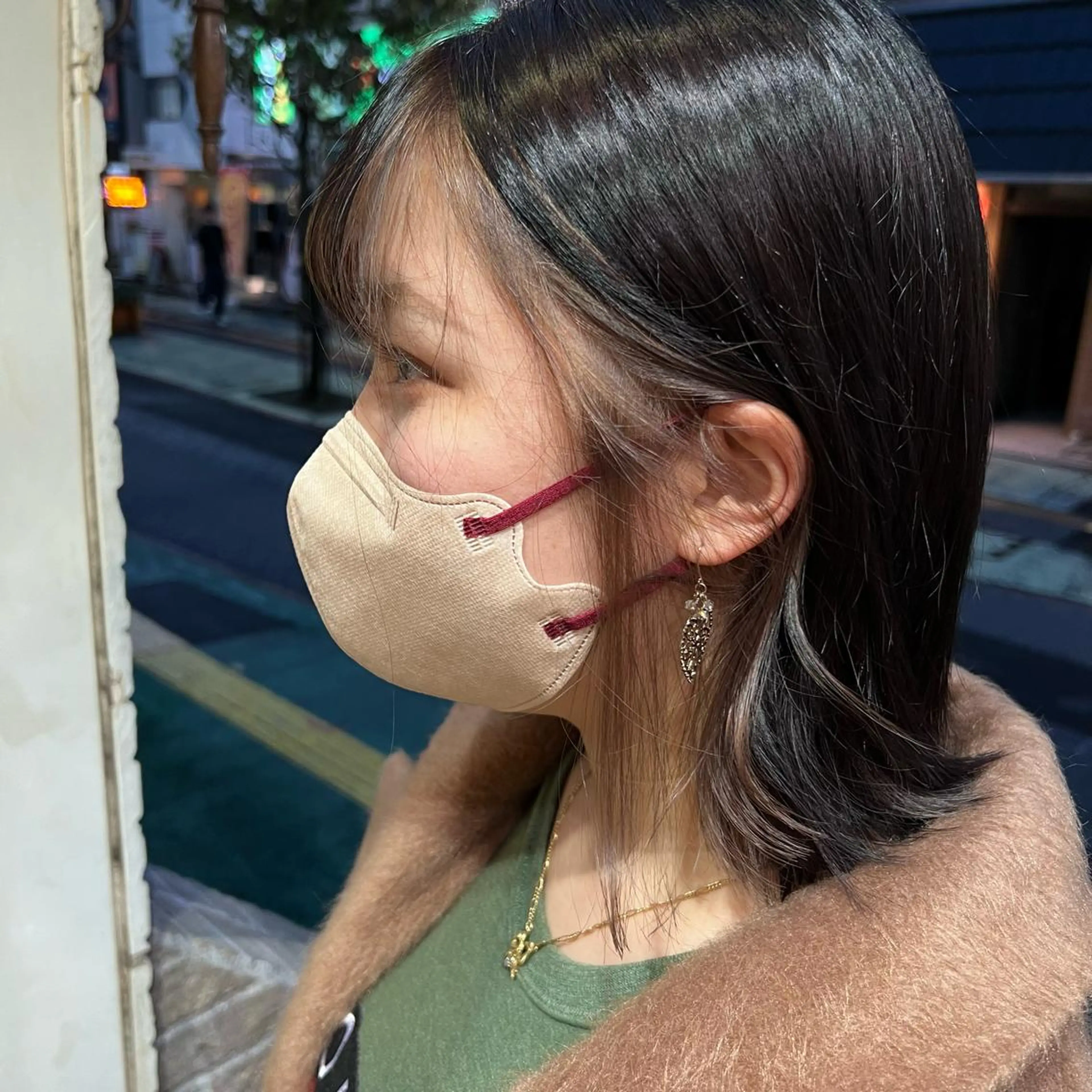 ミディアム インナーカラー♡ Nanakoのヘアスタイル