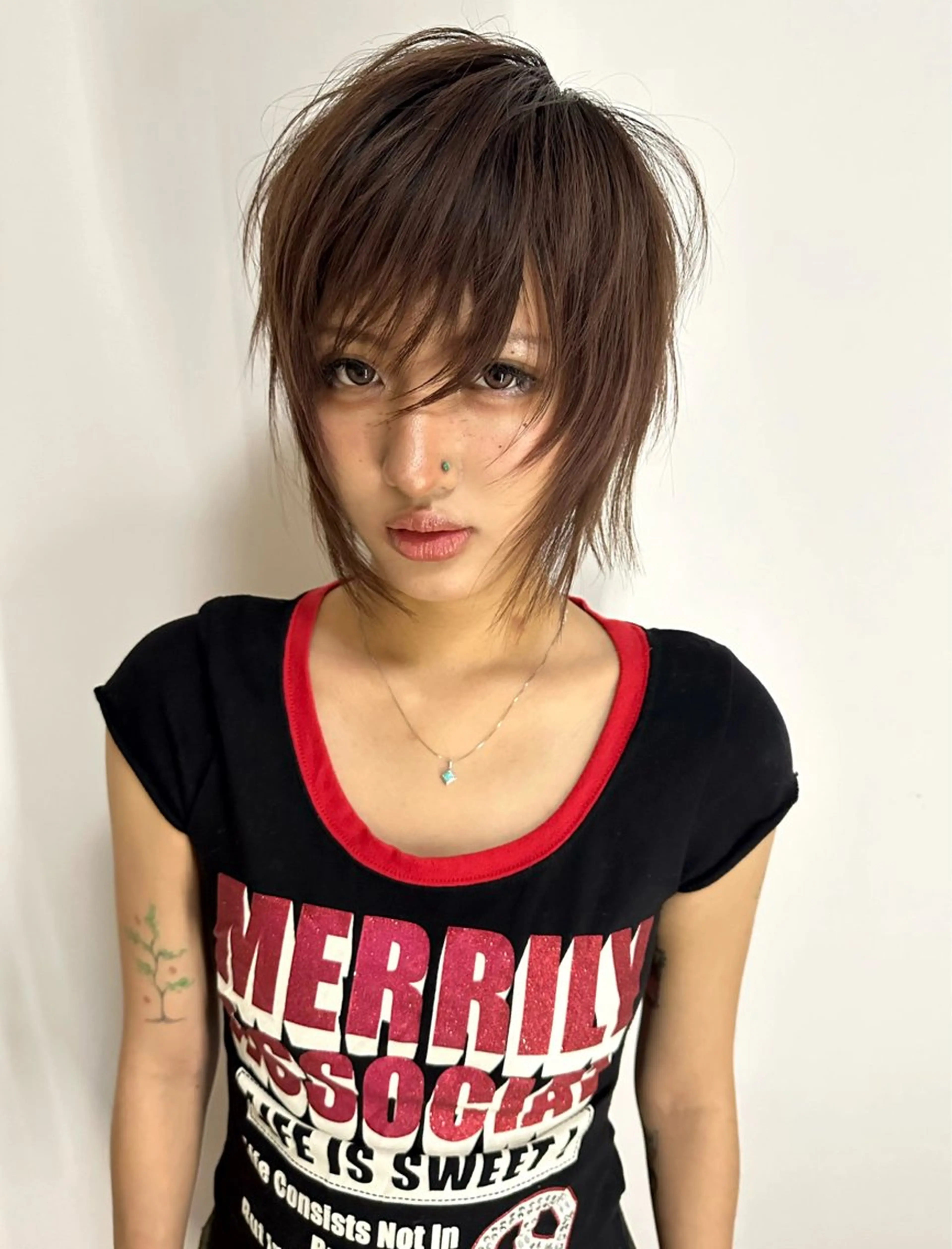 ショート カラー カット ヘアカラー デザインカラー⭐︎★ 🐆hyo🐆のヘアスタイル