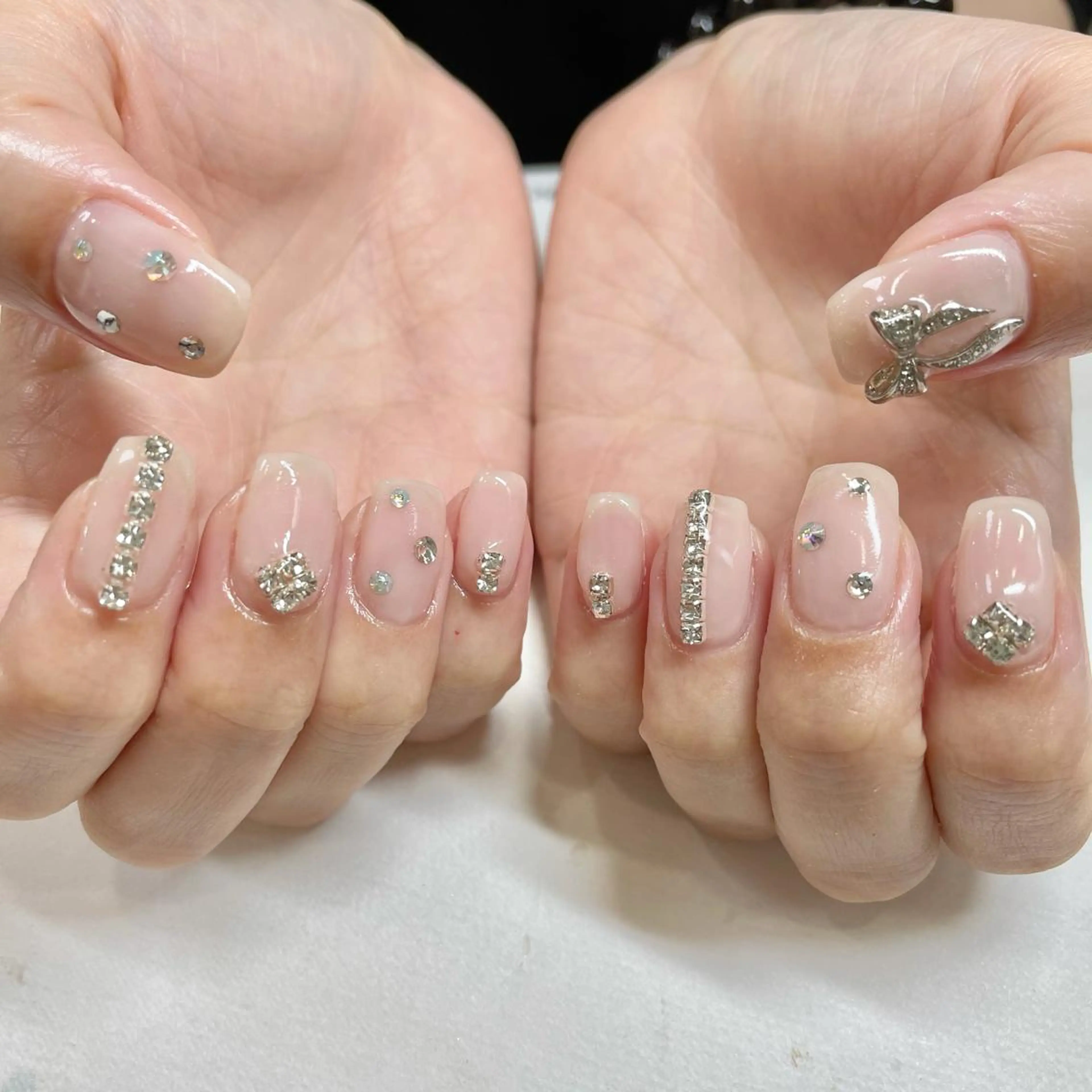 ネイル キラキラネイル ハンドネイル フットネイル 🎀AYAKO 🎀中韓ネイルのネイルデザイン