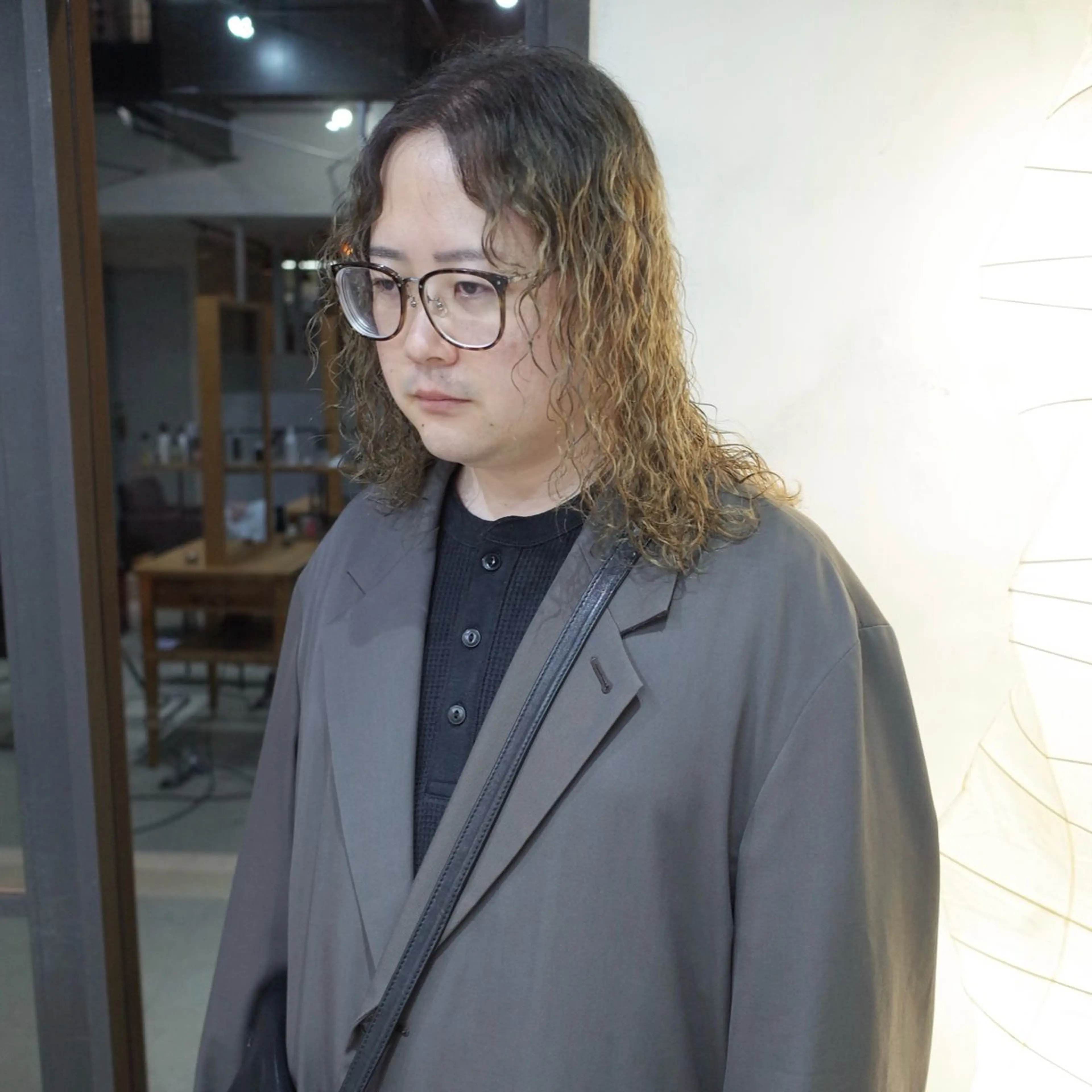 ミディアム ヘアカラー fon所属・カラーモデル fon▶山田 悠華のヘアスタイル