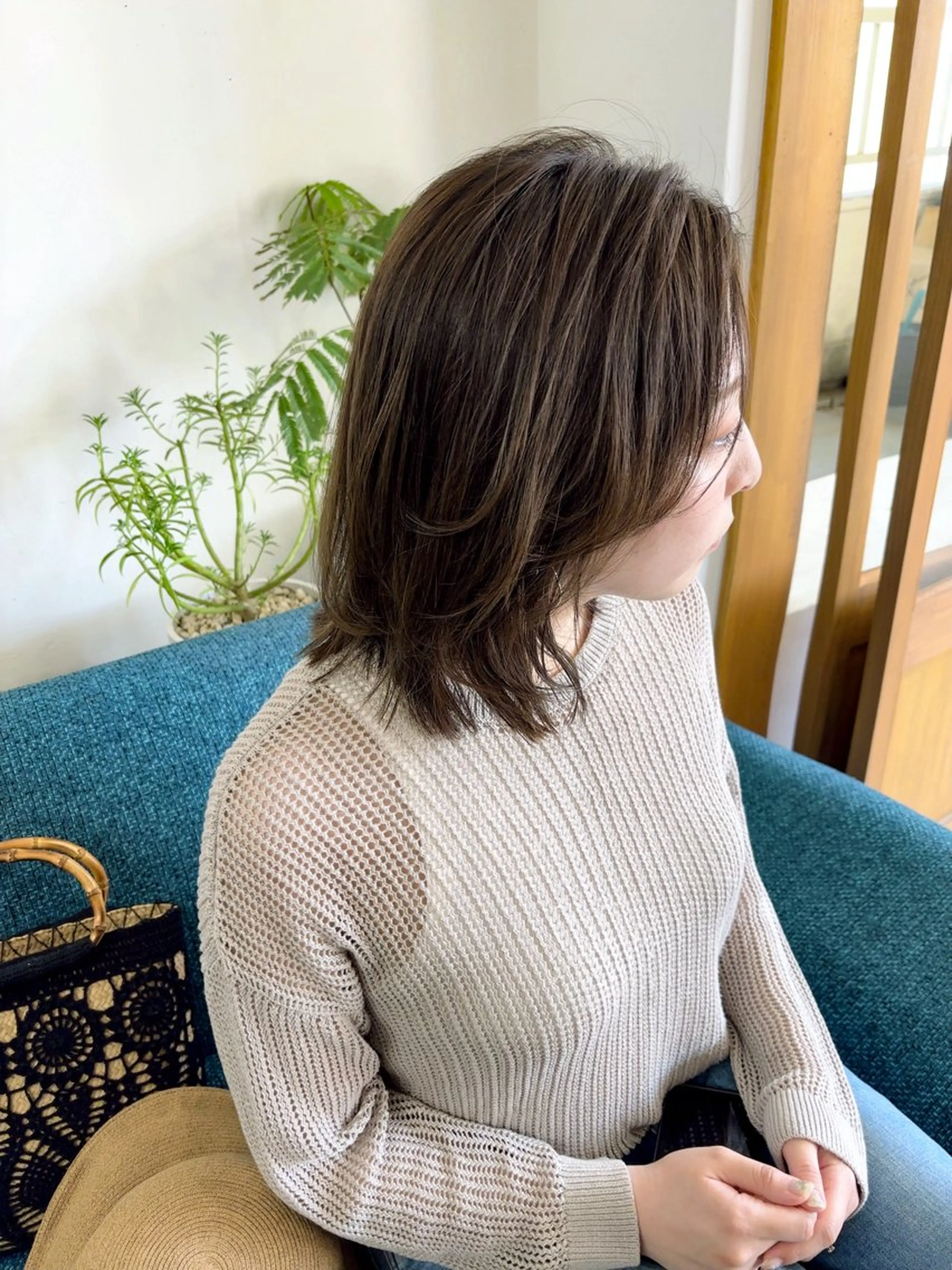 ミディアム COMILE 🌼 SUZUKAのヘアスタイル