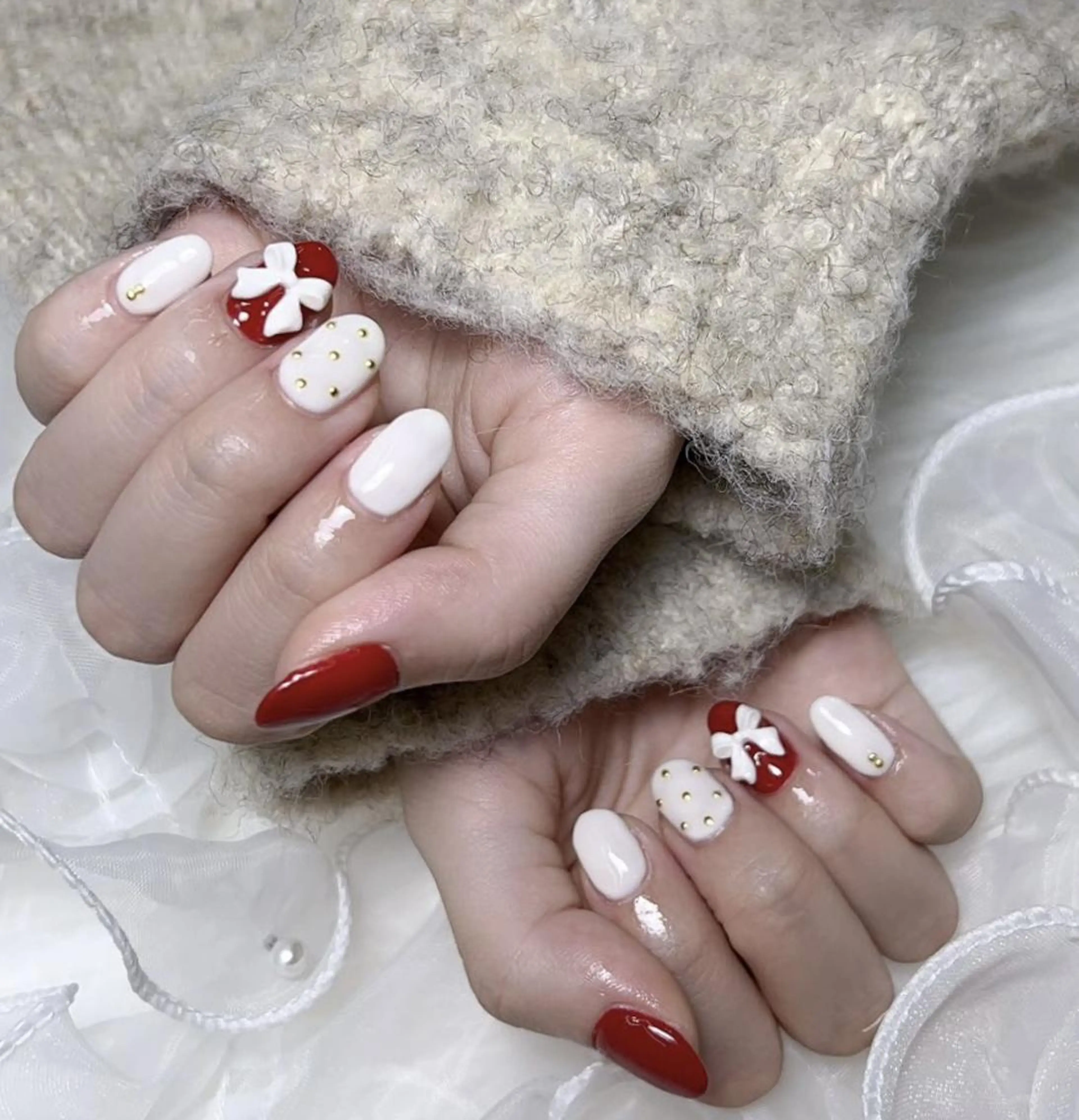 ネイル ハンドネイル 🦋y y Nail 🤍のネイルデザイン