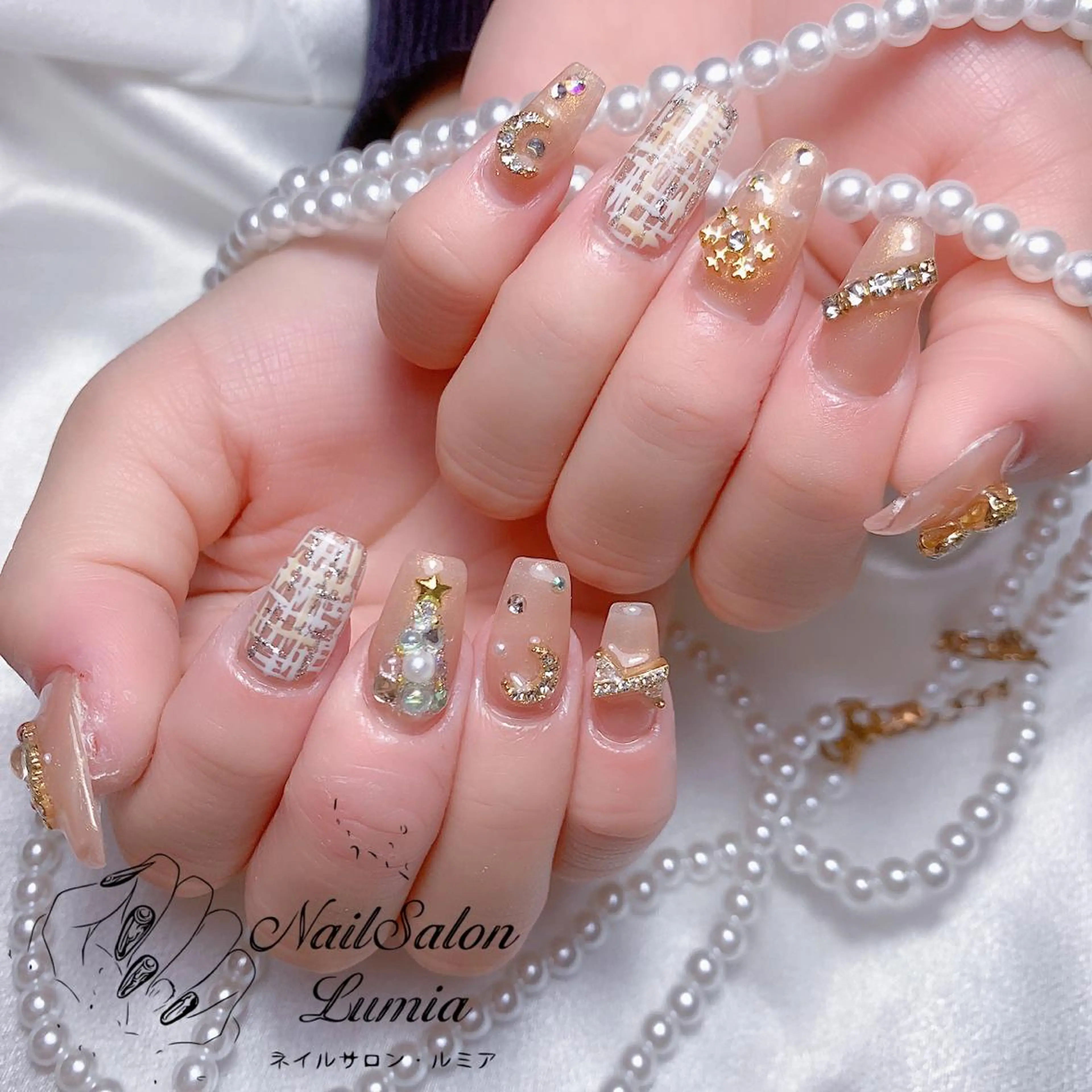 ネイル ハンドネイル ネイルサロン ルミア Lumia 店長のネイルデザイン