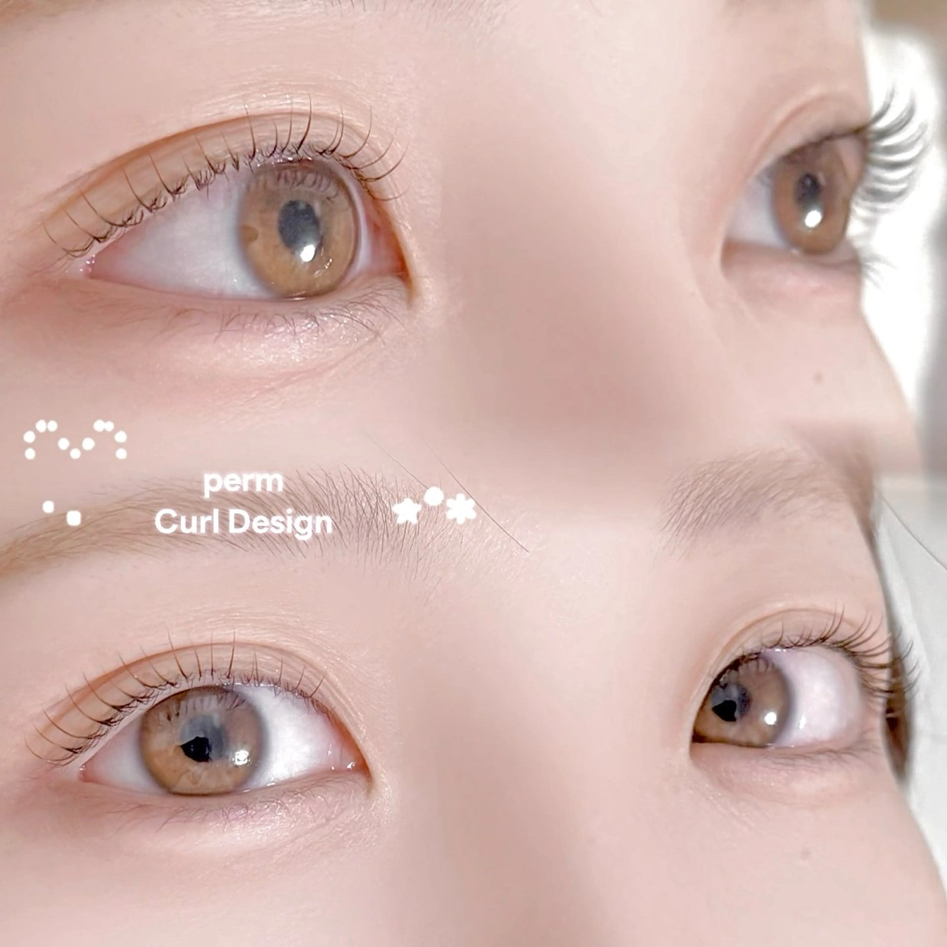 マツエク・マツパ マツパ 福山 愛佳のマツエク・マツパデザイン