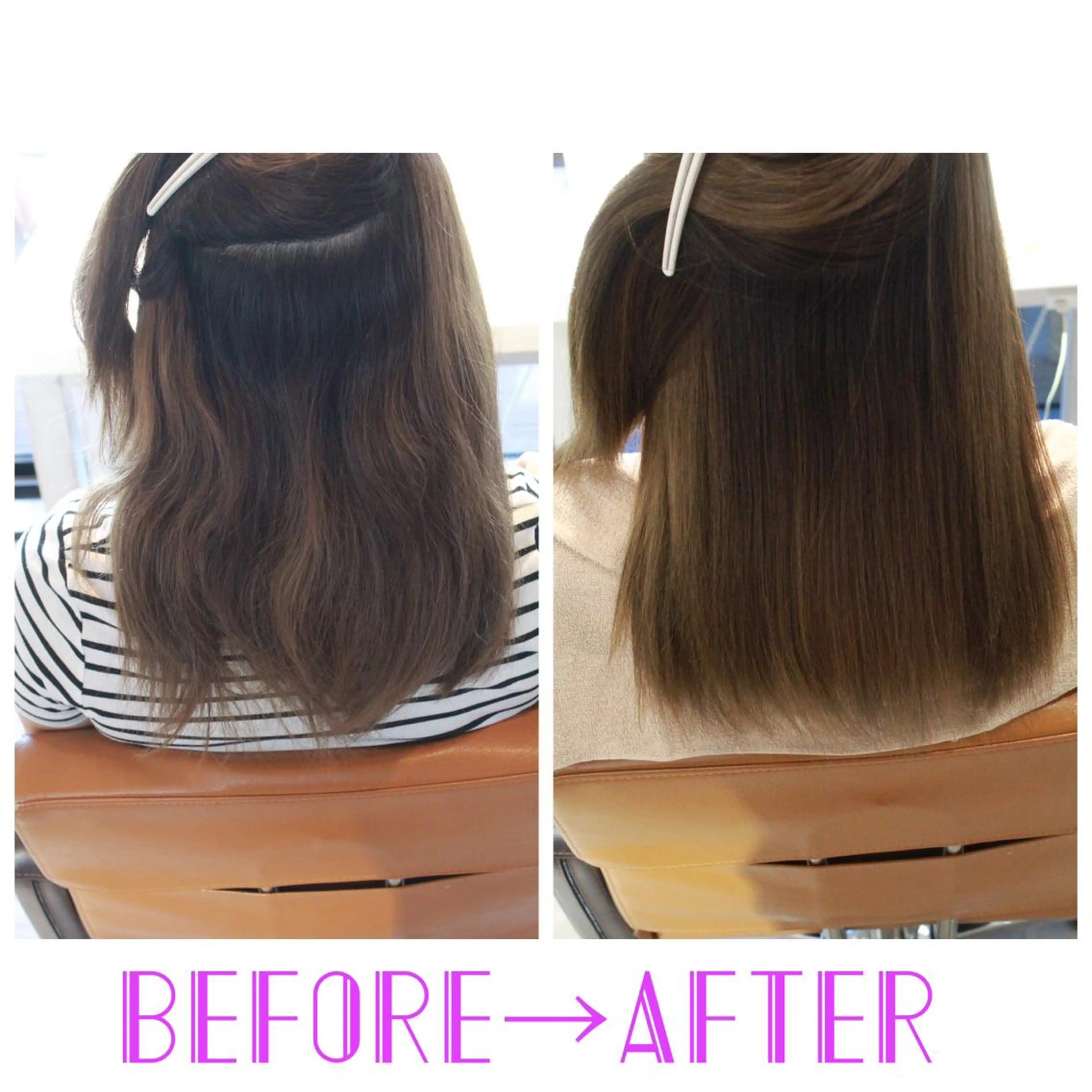 ミディアム ハイライト 縮毛矯正 縮毛矯正 縮毛矯正＆髪質改善特化型サロン所属・髪質改善＆縮毛矯正 三上大地のヘアスタイル