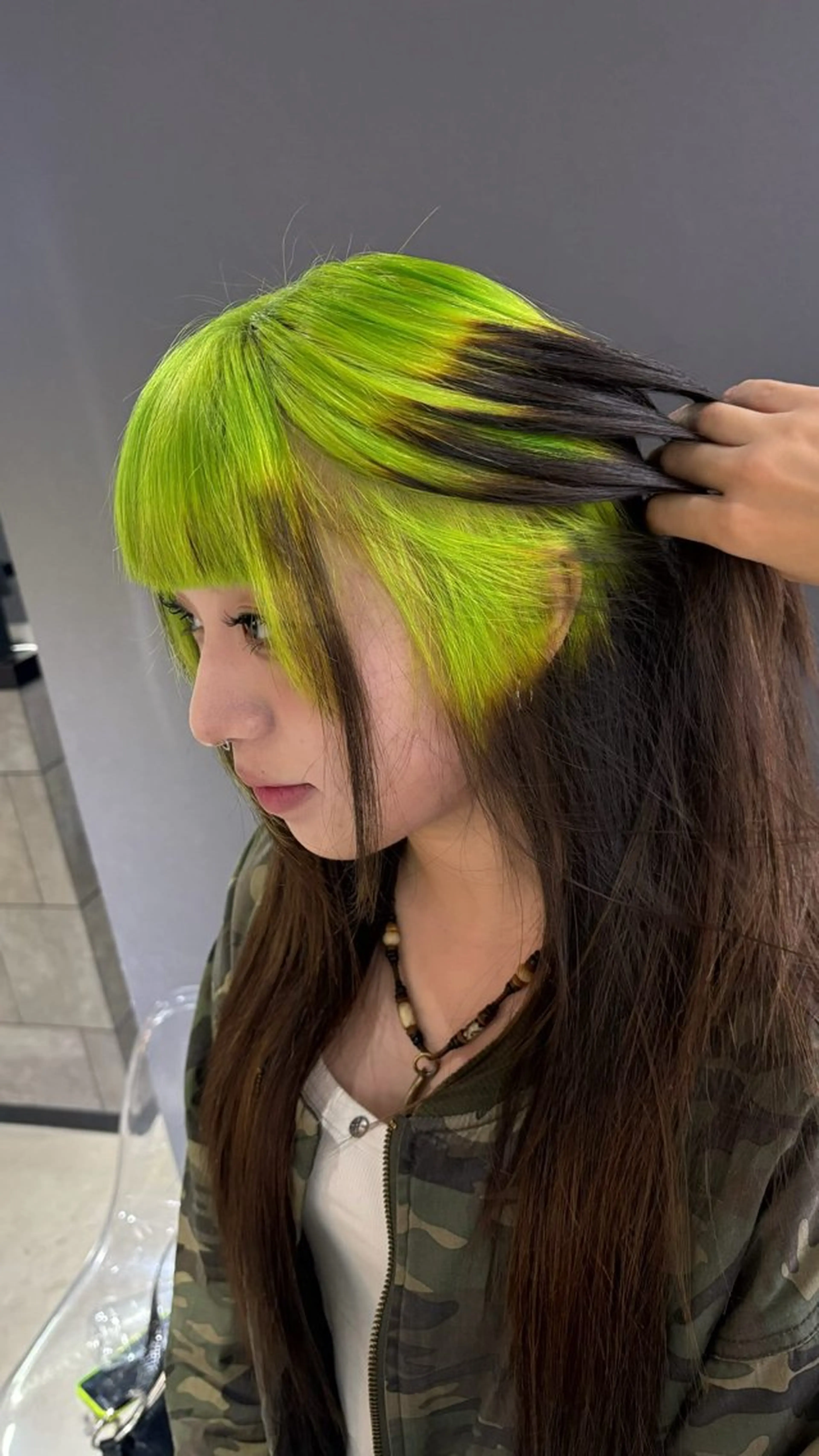 ロング カラー ヘアカラー デザインカラー/ハイ トーン/konomiのヘアスタイル