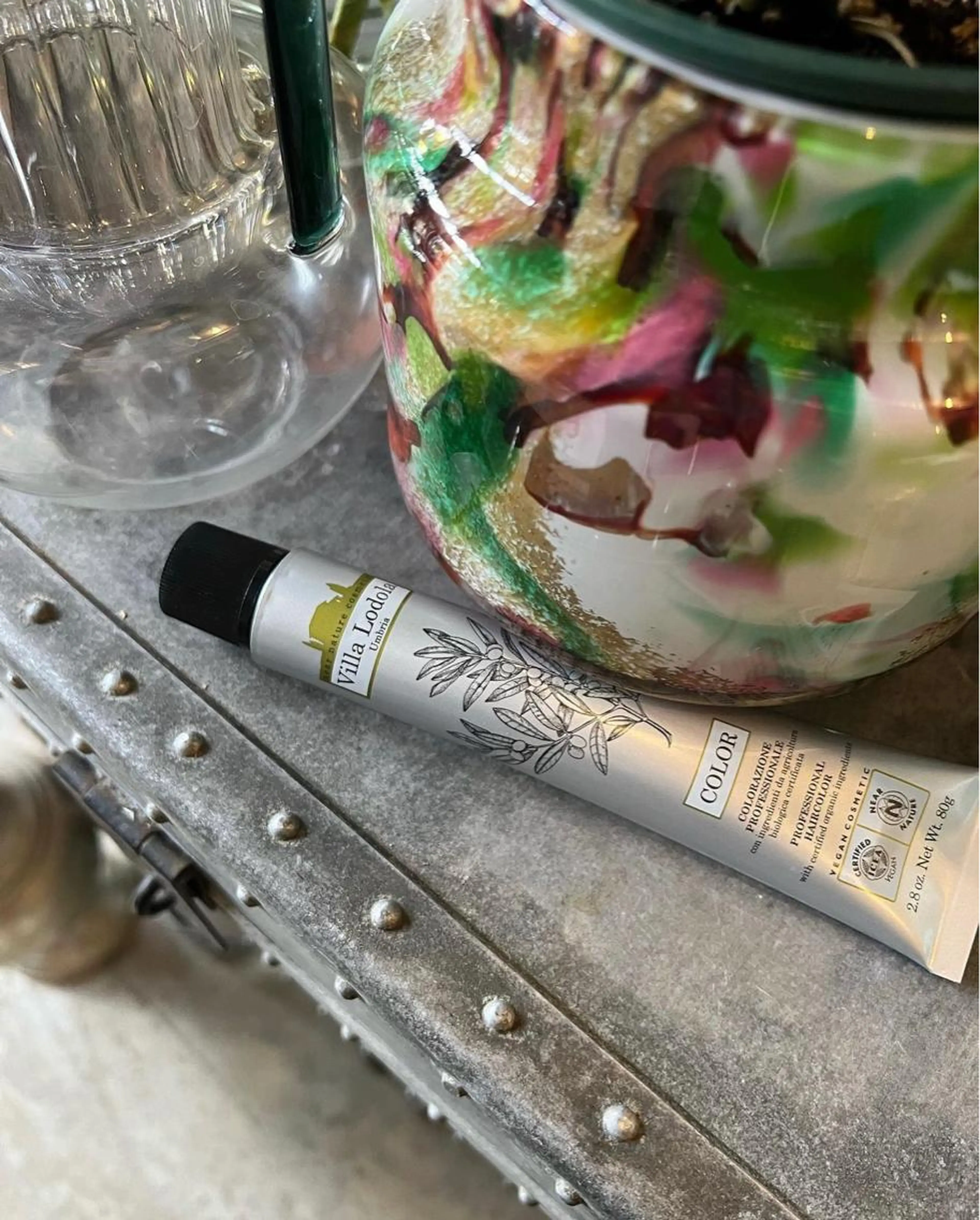 【新規人気No.1！】オーガニックカラー白髪染め＋髪質補修3種のトリートメント！の写真