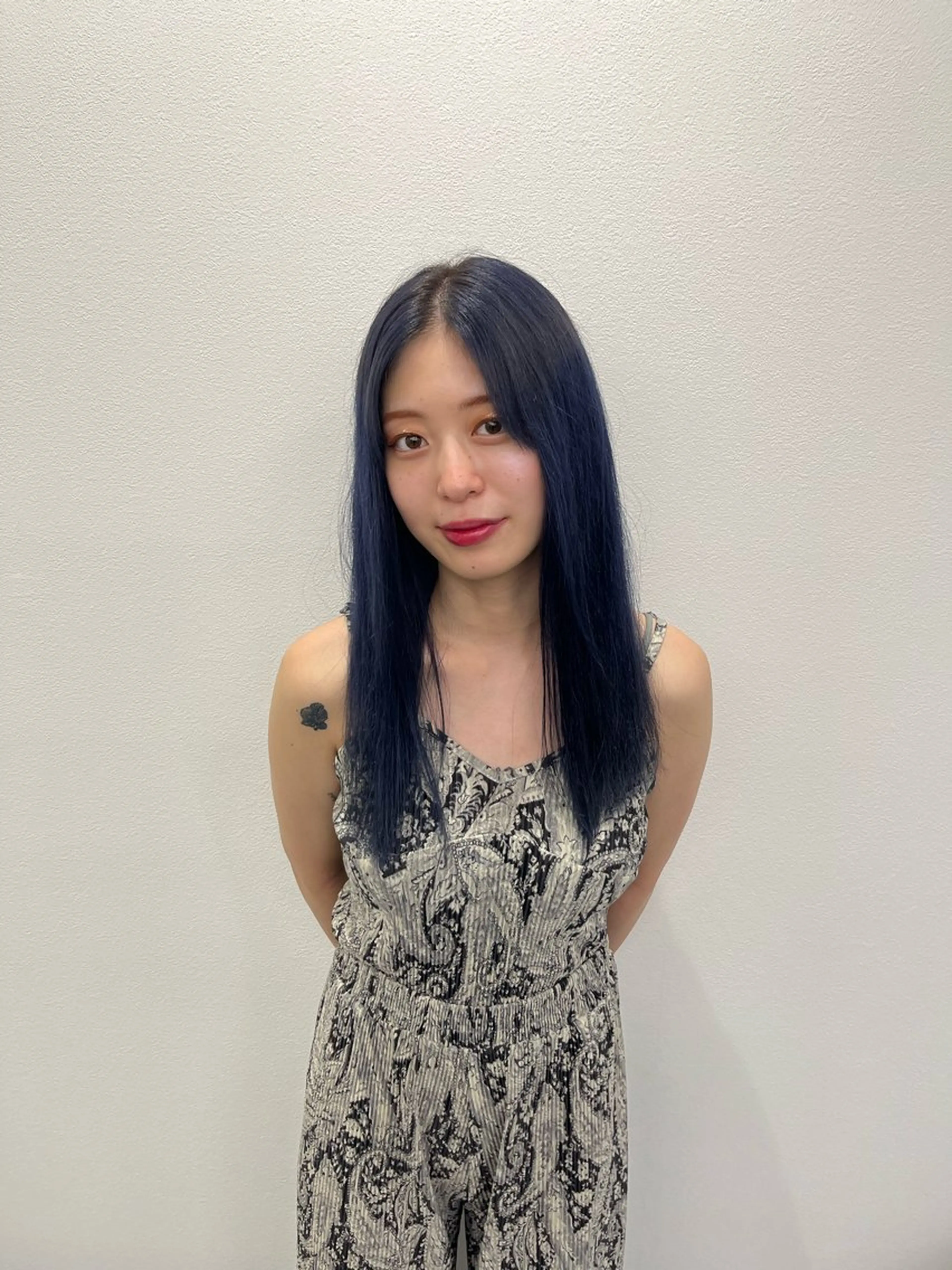 セミロング カラー ヘアアレンジ ハイトーン/透明感/ レイヤー/かずや🦁のヘアスタイル