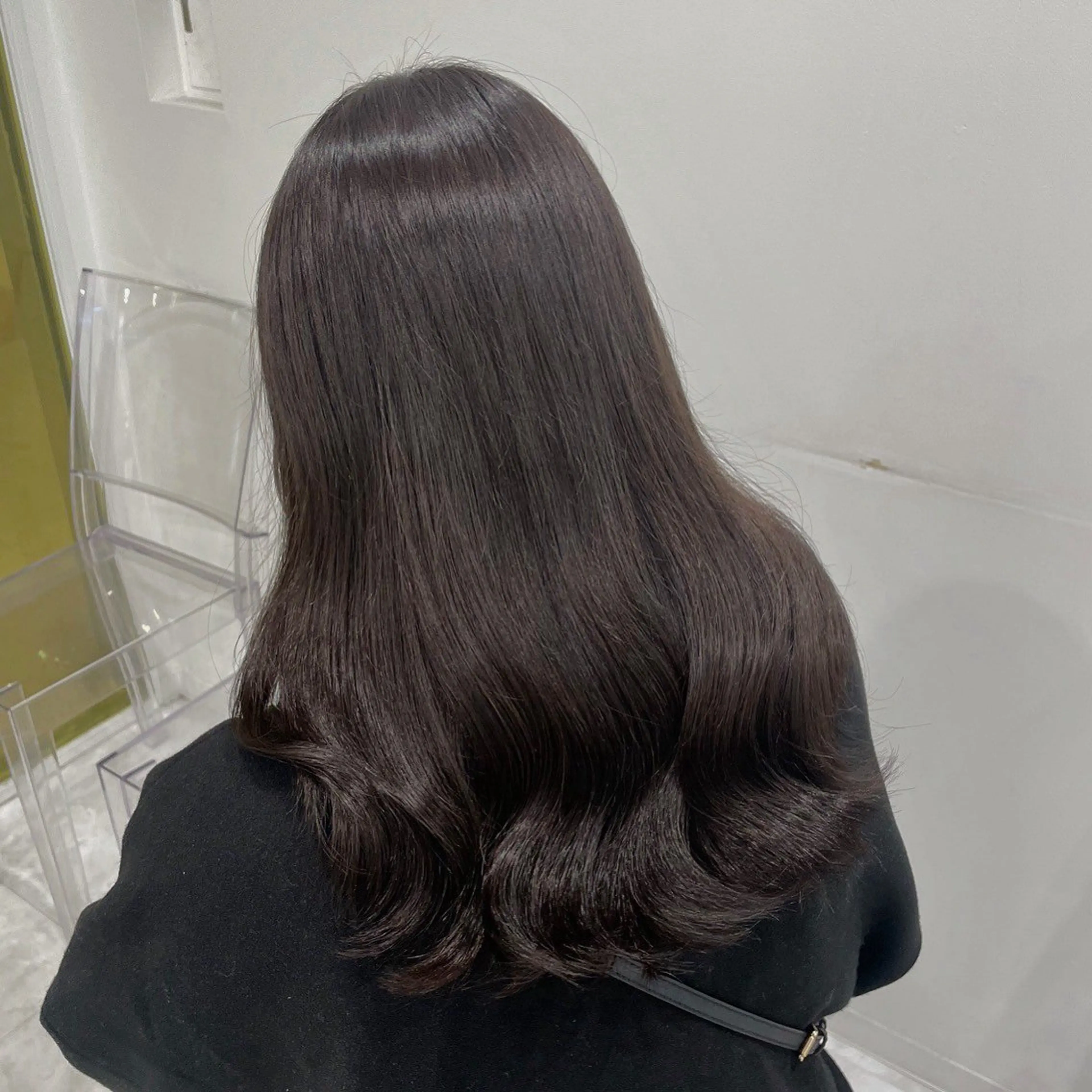 ロング カラー BABY 艶髪暗髪ヘア💖達人のヘアスタイル