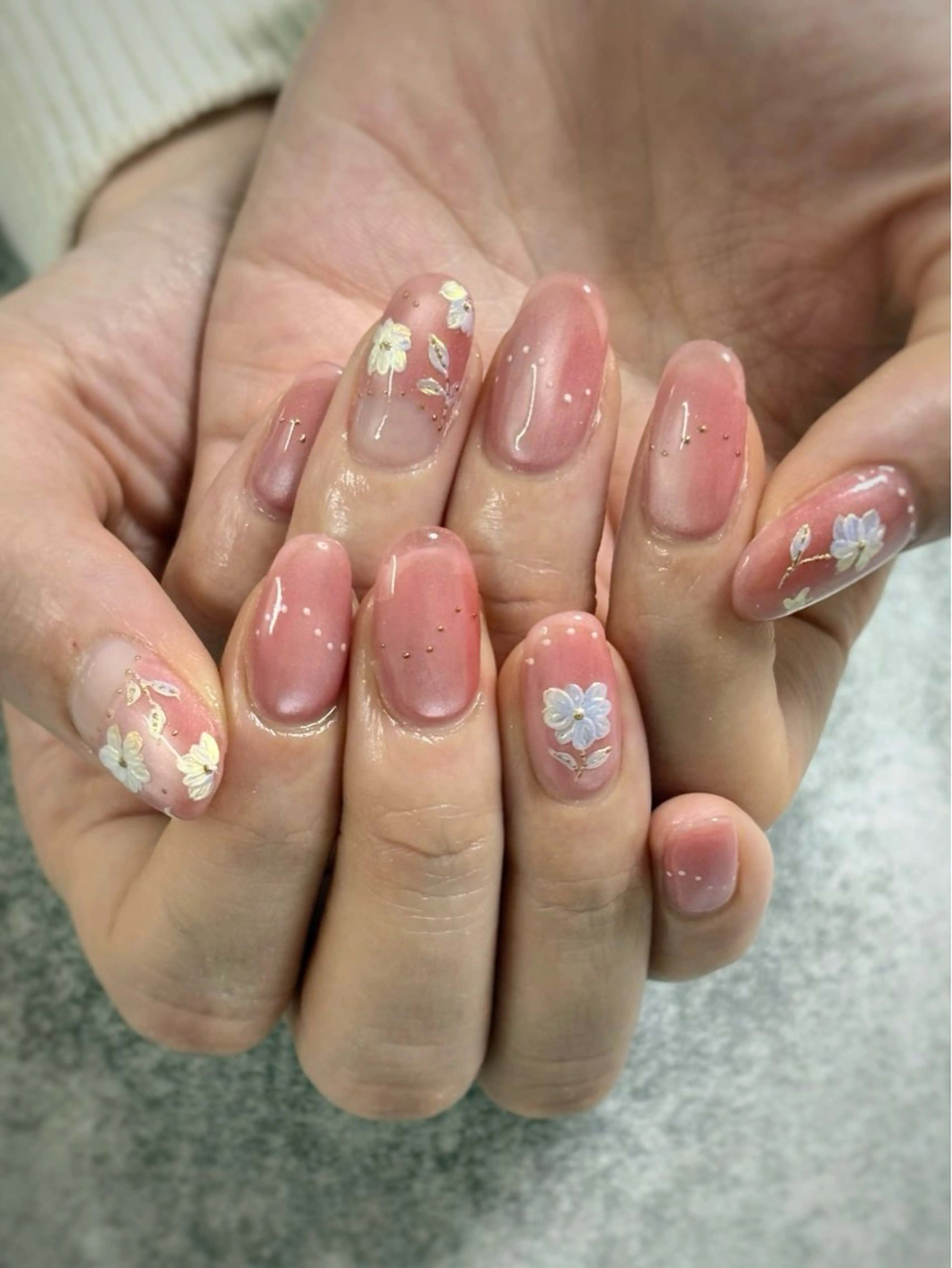 ネイル ハンドネイル FIORITURA Maikoのネイルデザイン