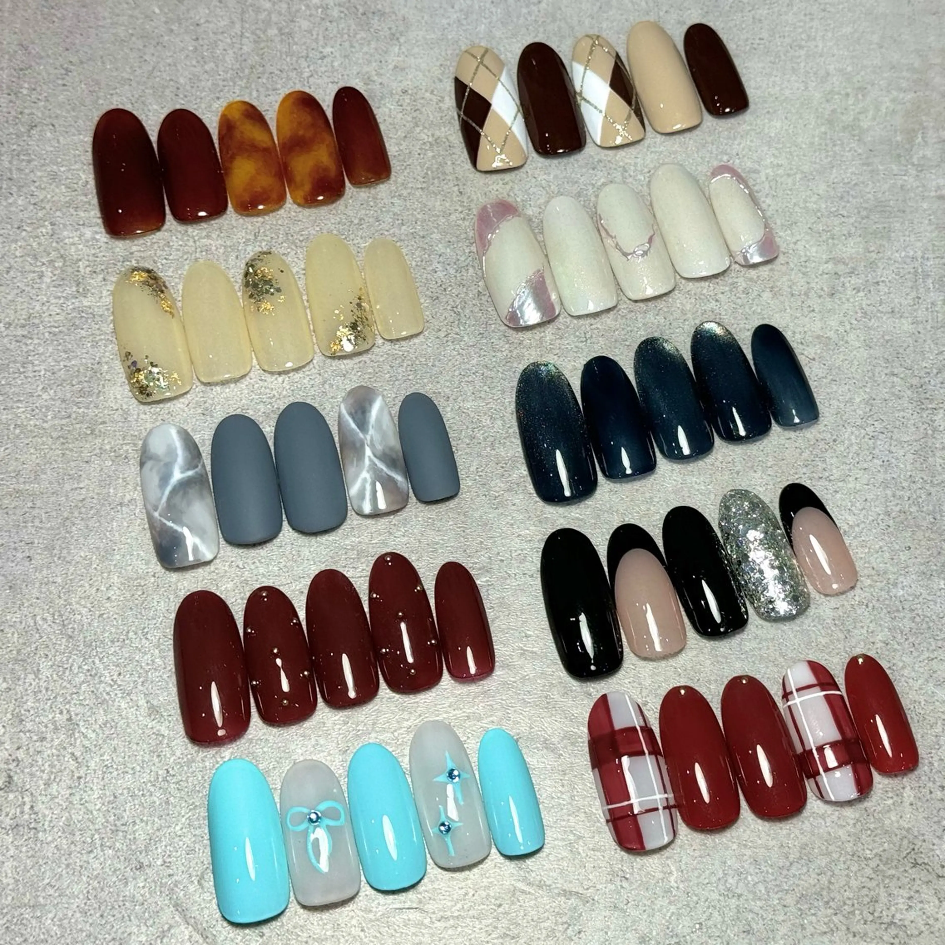 🌼シンプルデザインコース🌼サンプルの中からお好きなデザインお選びいただけます！【初回オフ無料】の写真