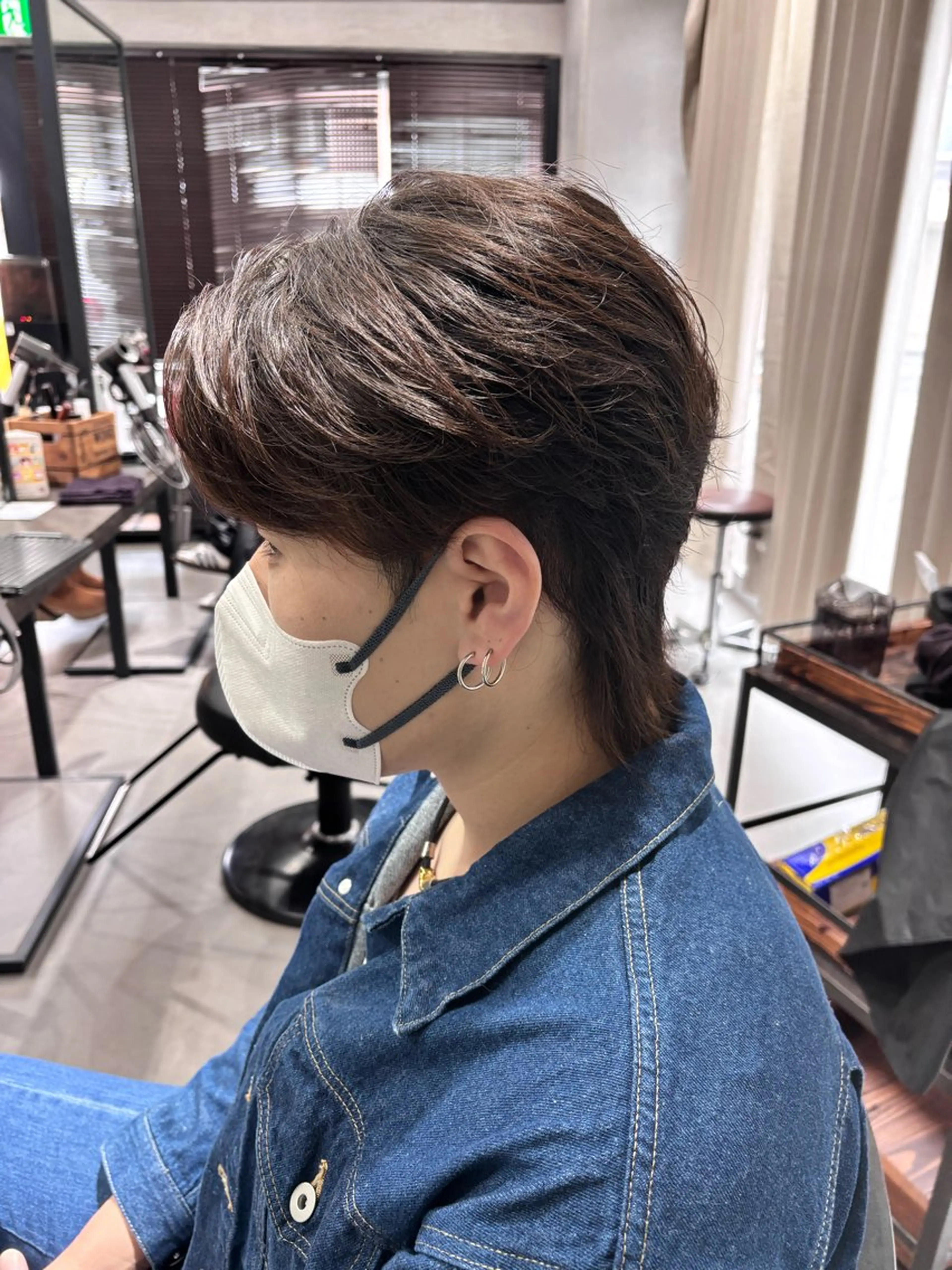 ミディアム Caly所属・メンズパーマモデル 募集中🔥マナトのヘアスタイル