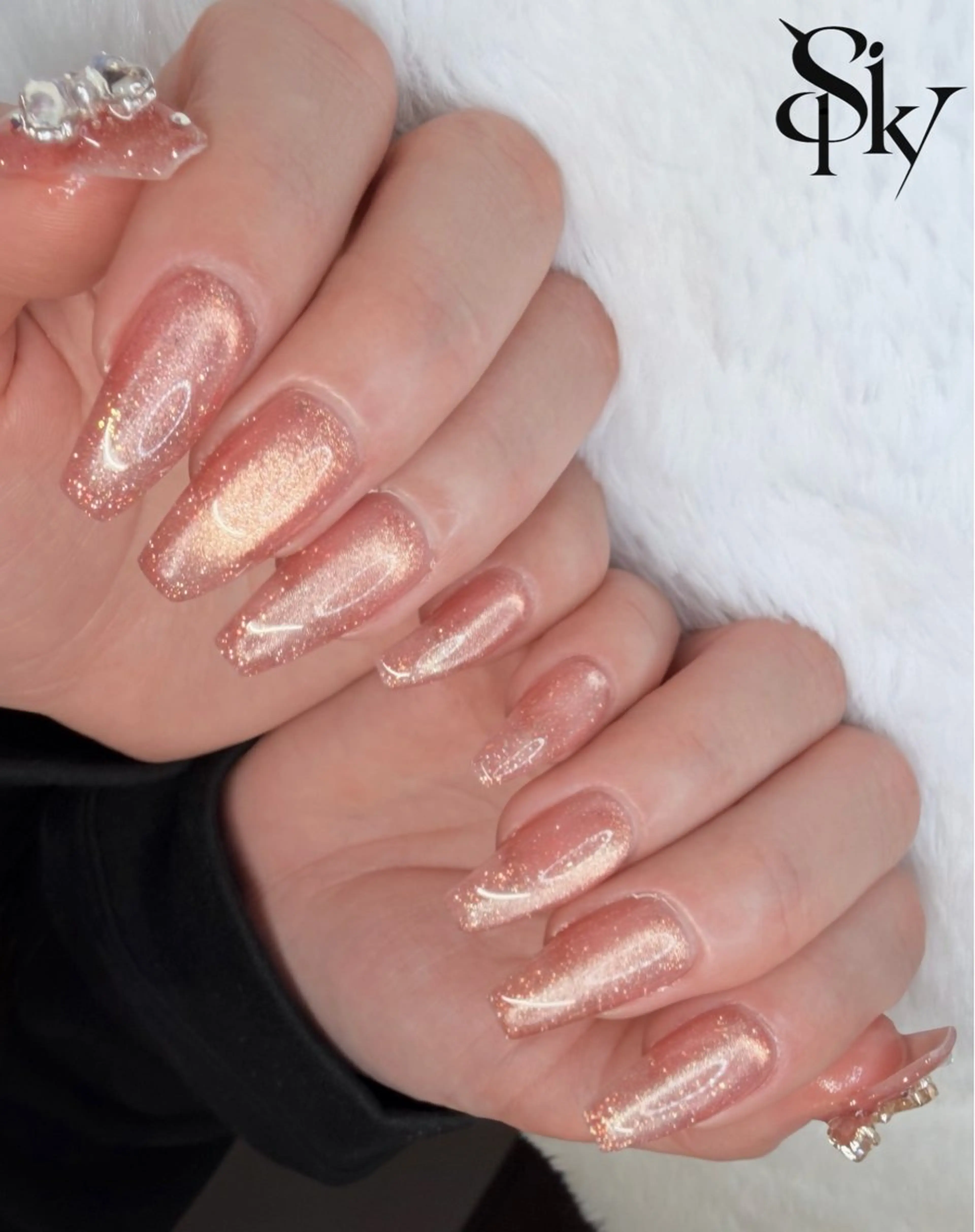 ネイル ハンドネイル Spiky とうげ ふうかのネイルデザイン