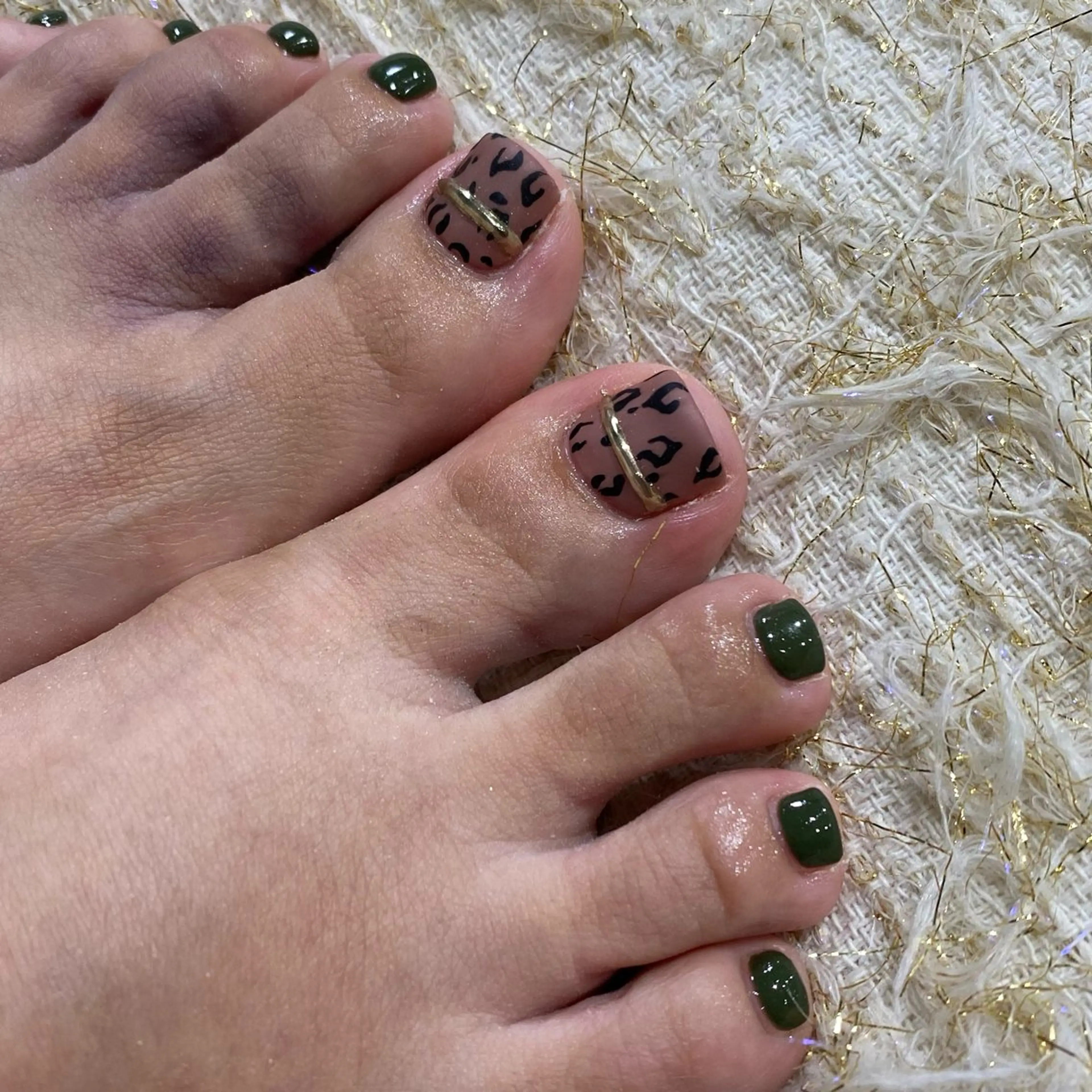 ネイル フットネイル 松永 稚奈のネイルデザイン