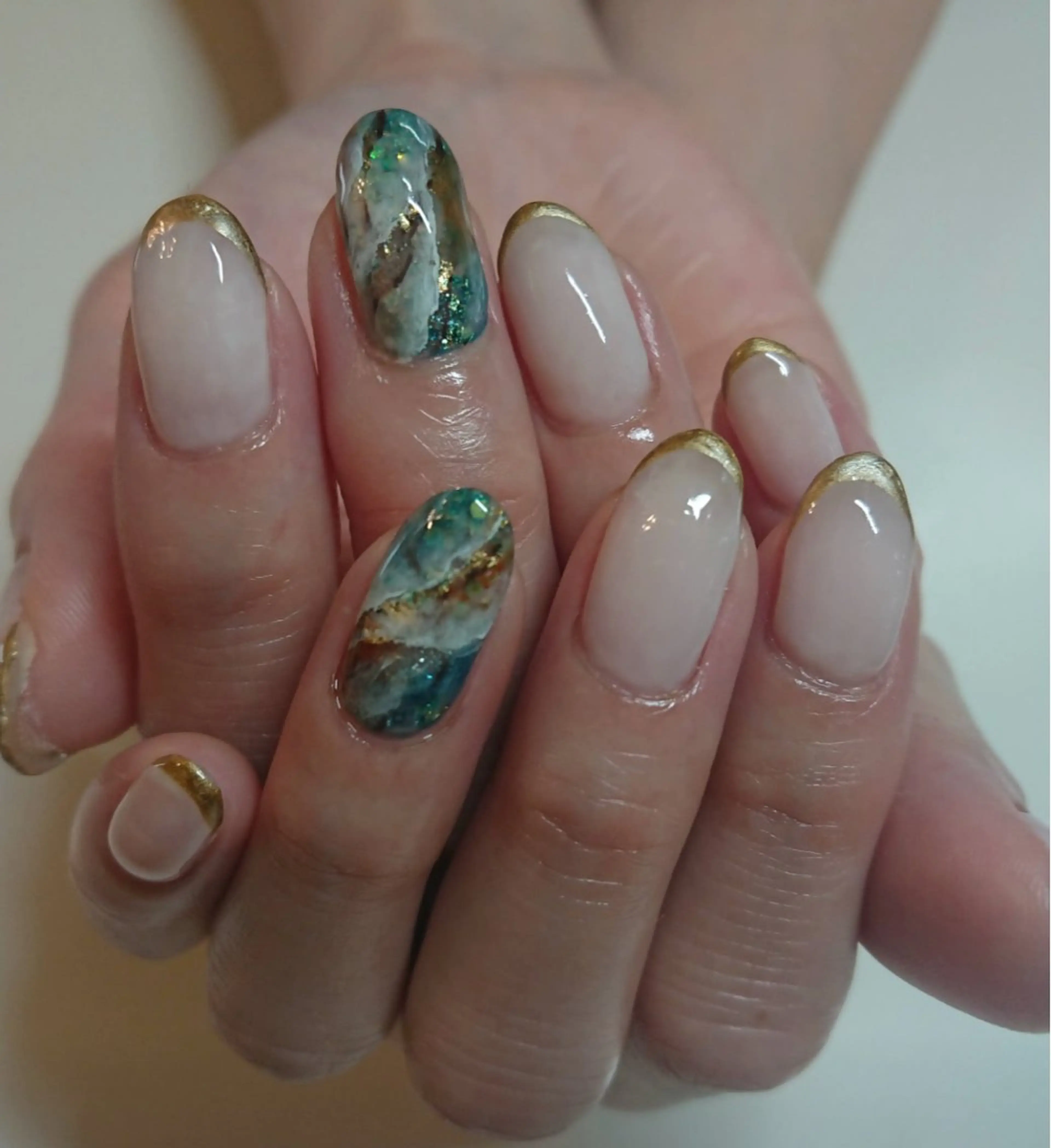 ネイル ジェルネイル 持ち込み Nail salon Loaのネイルデザイン