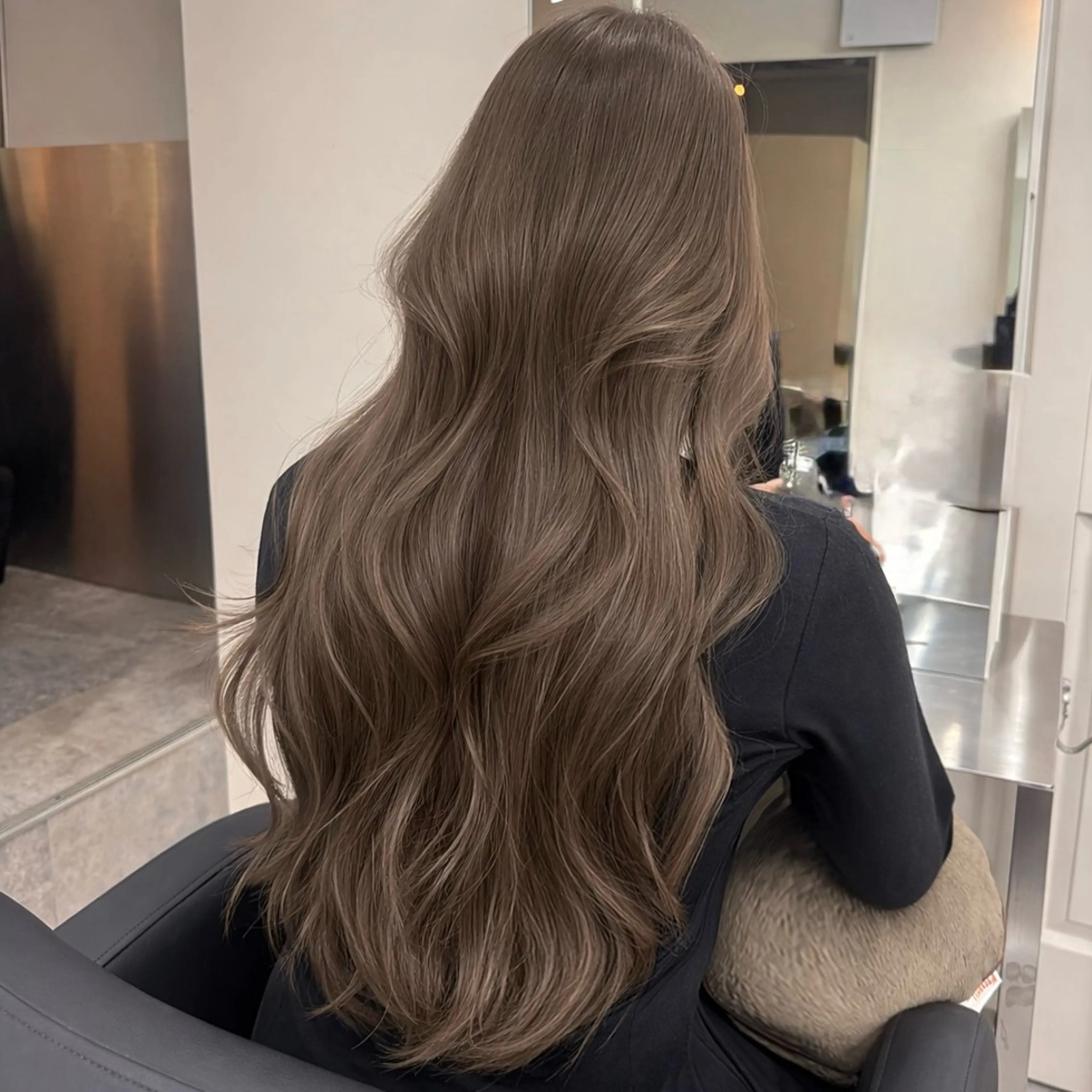 ロング カラー ヘアカラー トリートメント D.I.E.V.A 錦糸町 艶髪/美髪質改善＆トリートメント 【ディーバ】所属・🎀レイヤー×透明感 ×髪質改善🎀米田のヘアスタイル