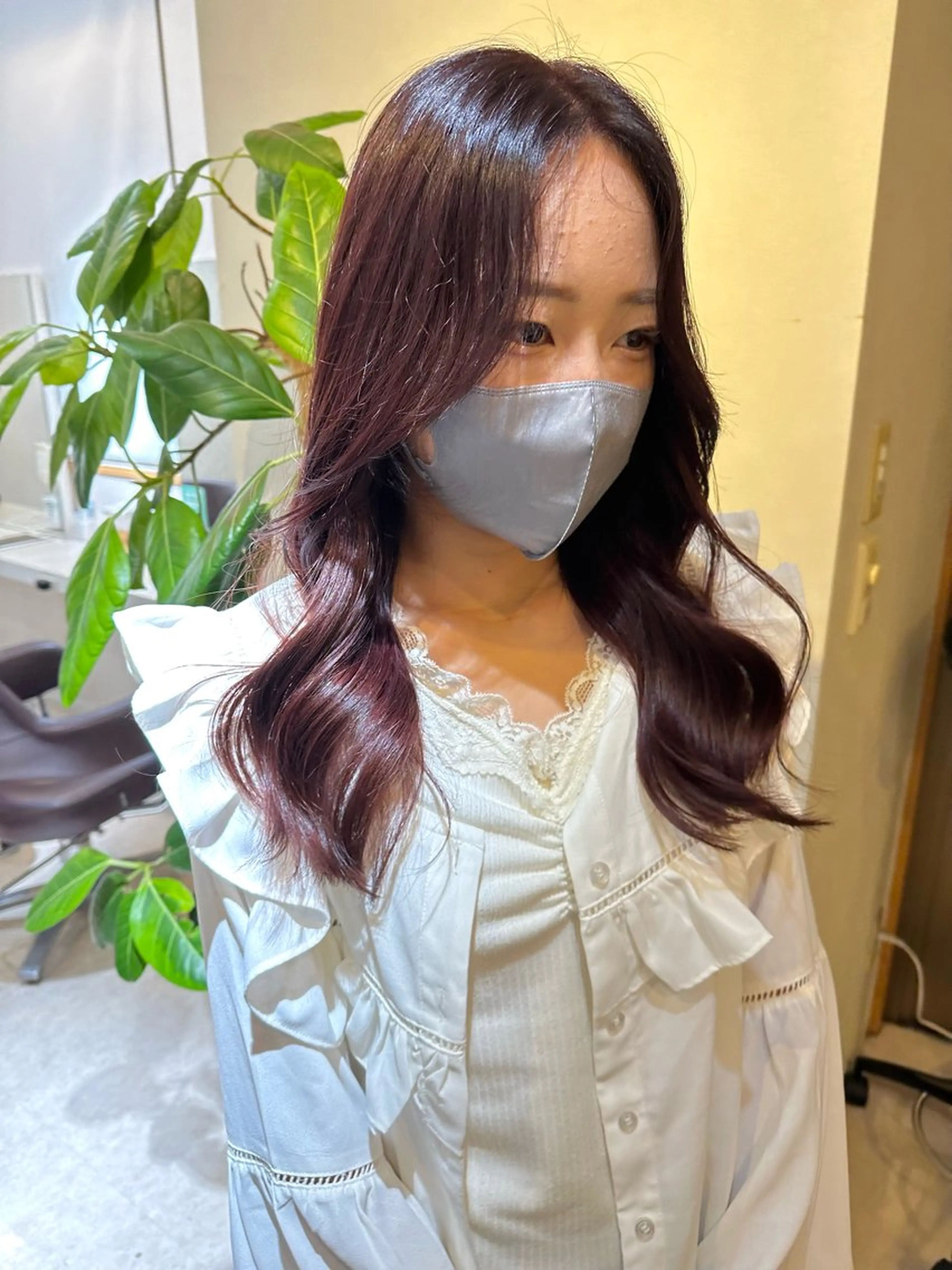 カラー カット ヘアカラー トリートメント Lond  Emi 艶髪モテヘアのヘアスタイル