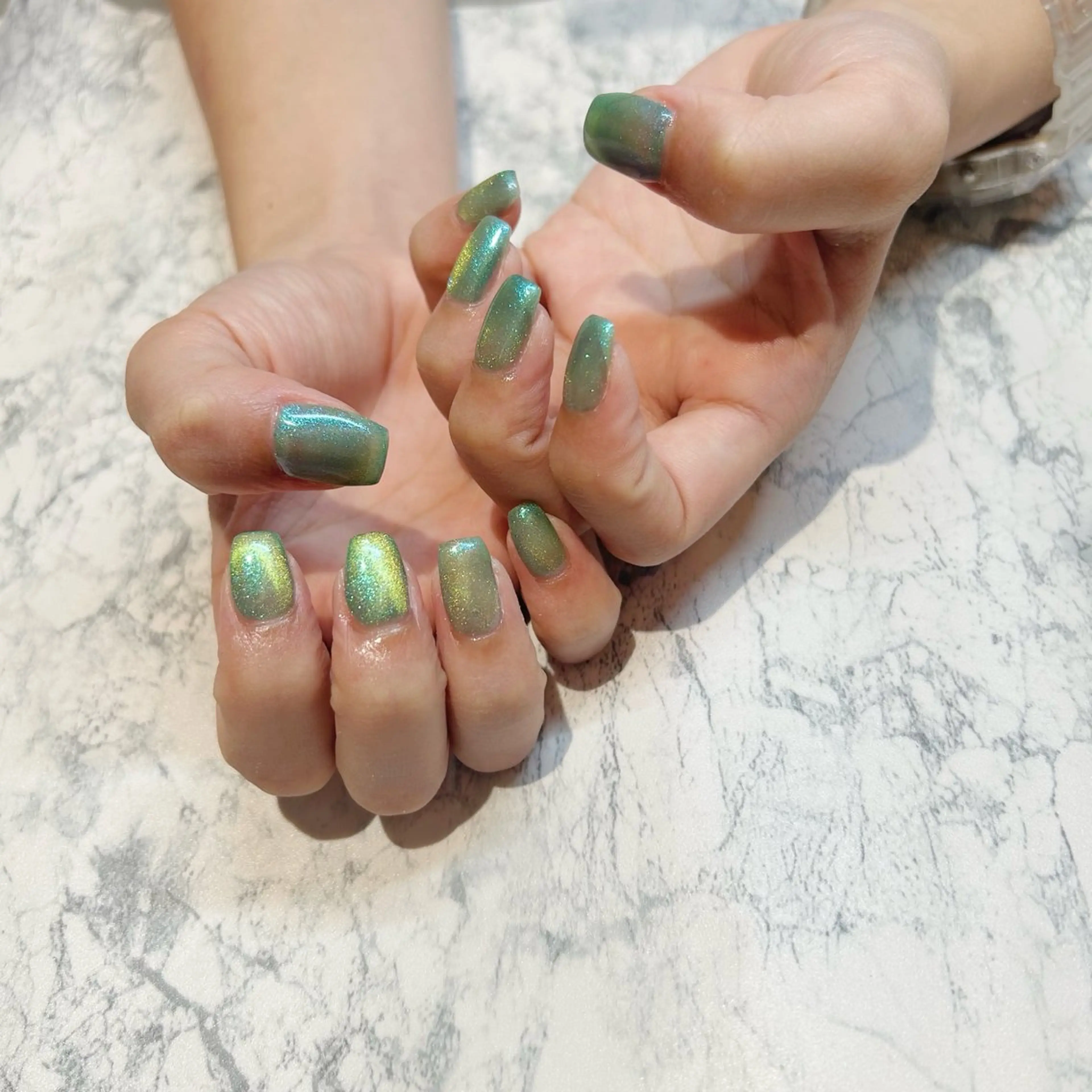 ネイル ハンドネイル ハンドケア マグネット/心斎橋 LoLo.カレラのネイルデザイン