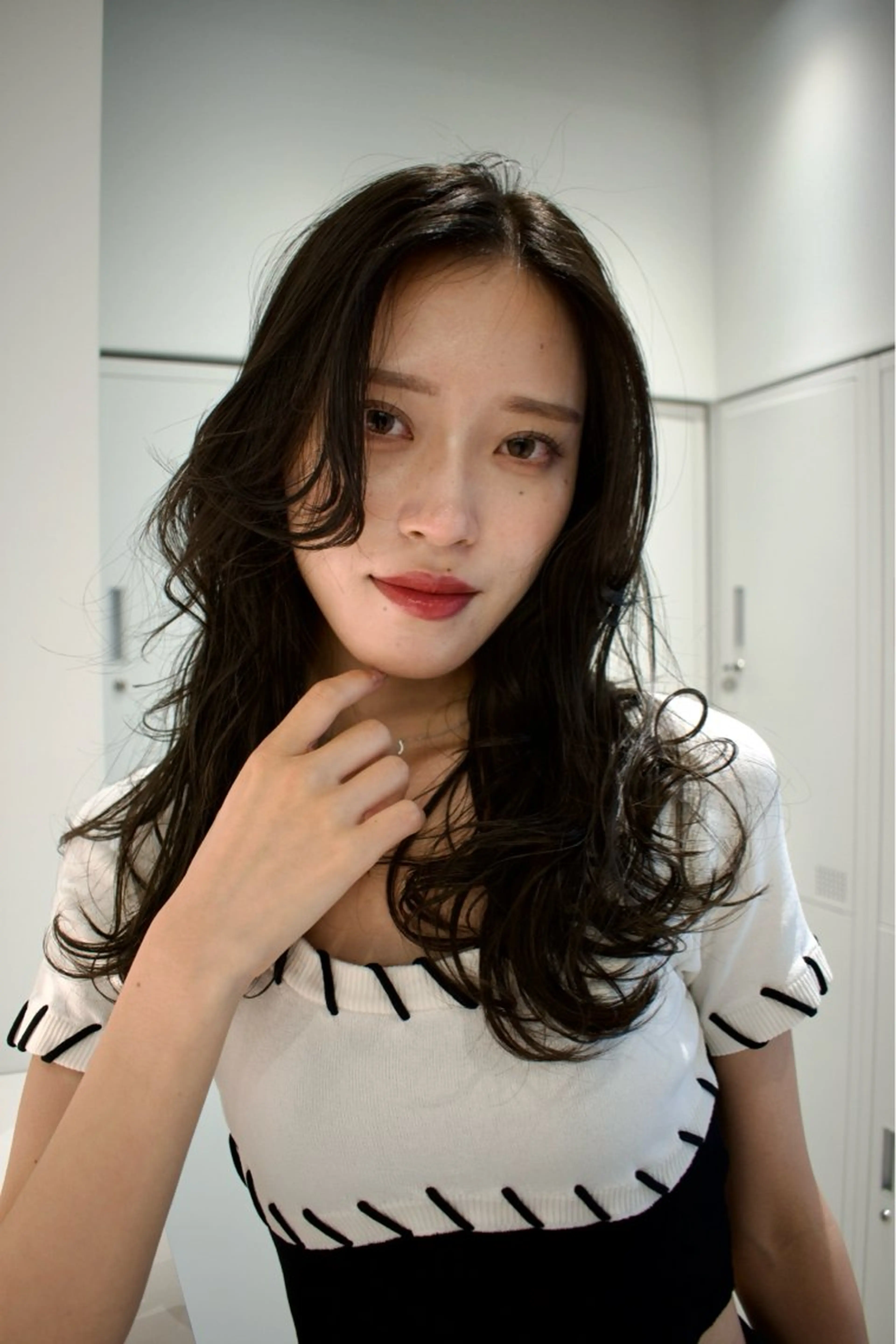 ロング 山中 束真のヘアスタイル