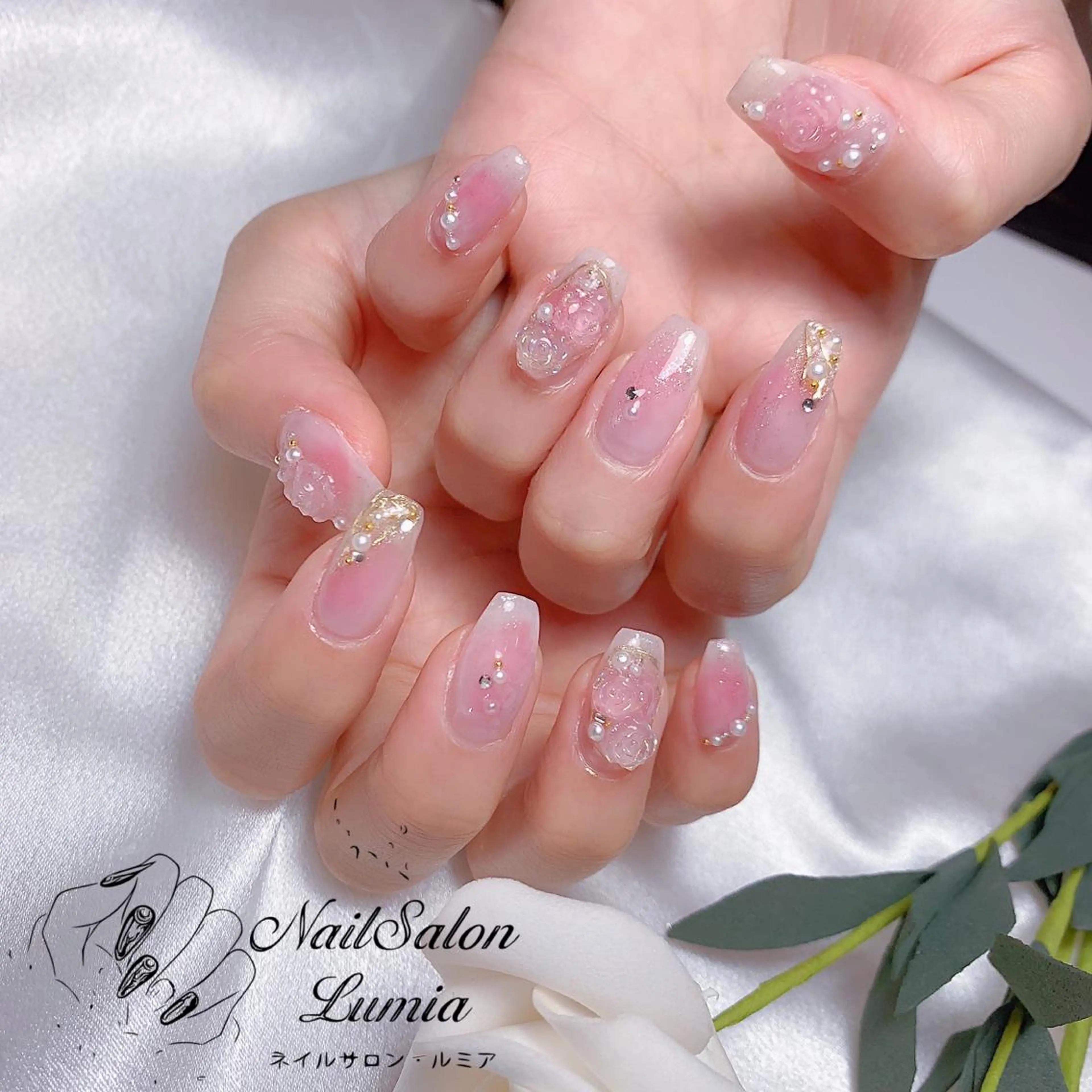 ネイル ハンドネイル ネイルサロン ルミア Lumia 店長のネイルデザイン