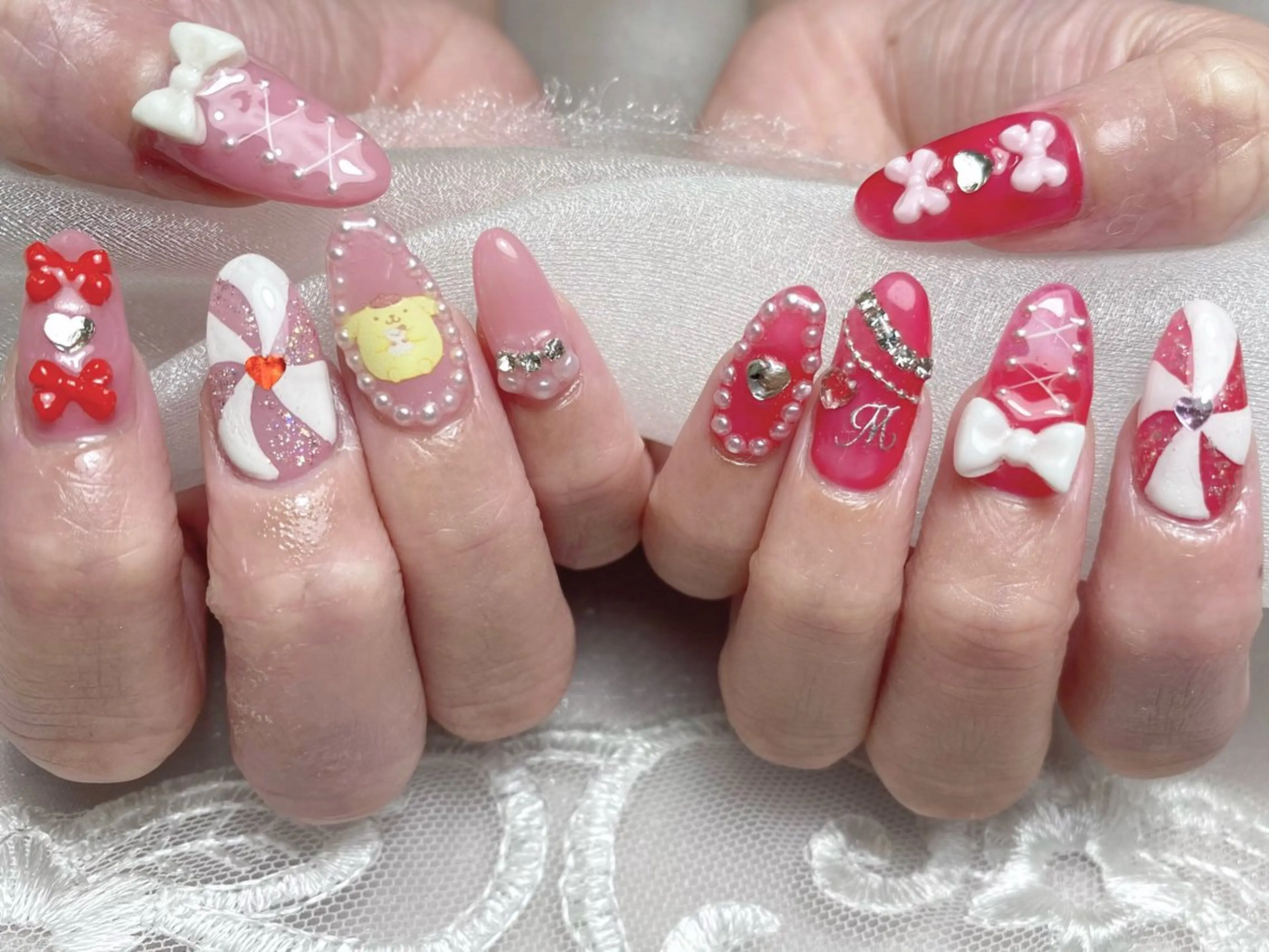 ネイル 持ち込み パラジェル PUERTOのネイルデザイン