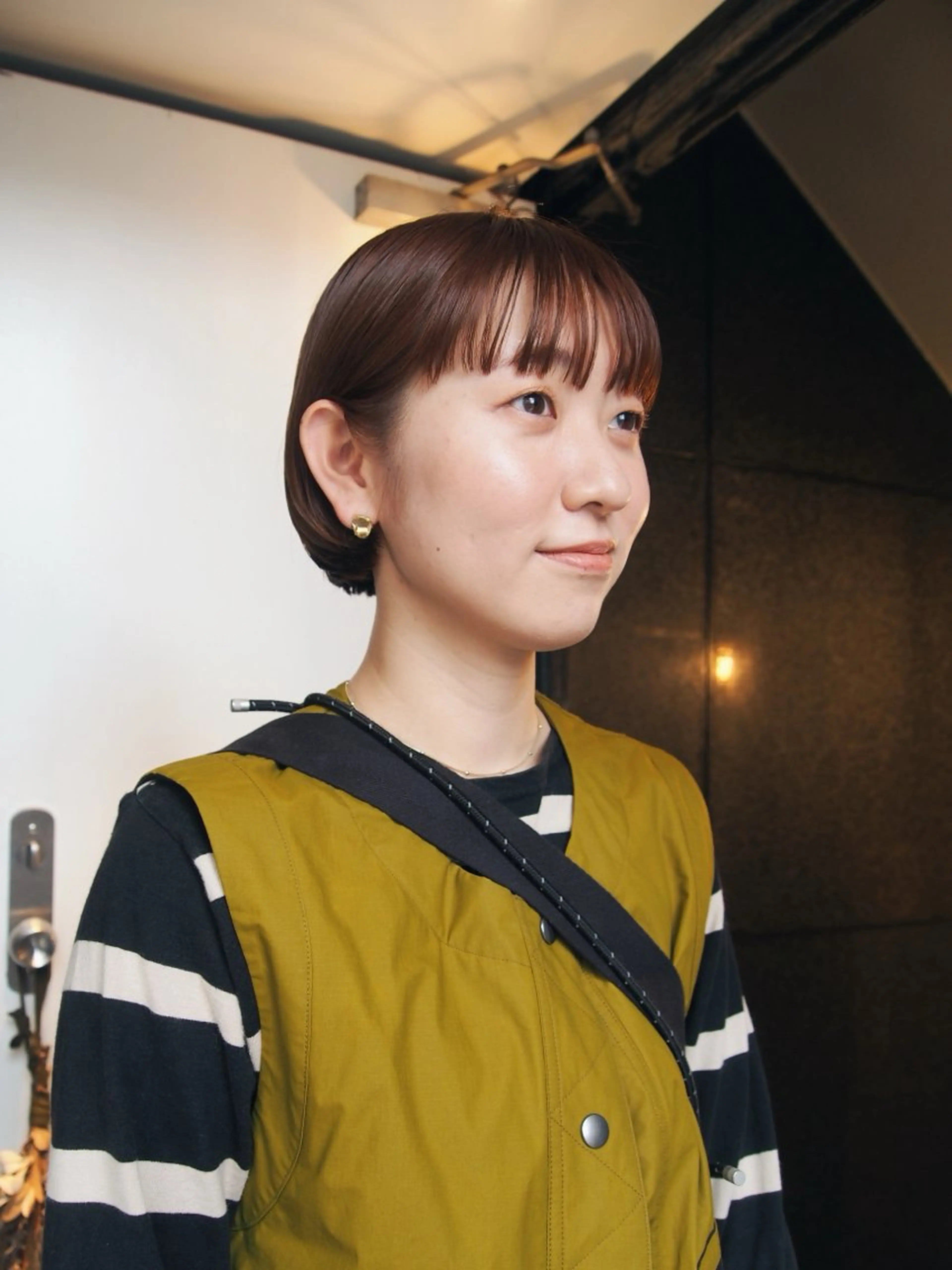 ショート カット ヘアカラー トリートメント 似合わせパーマ 🌼カンナのヘアスタイル