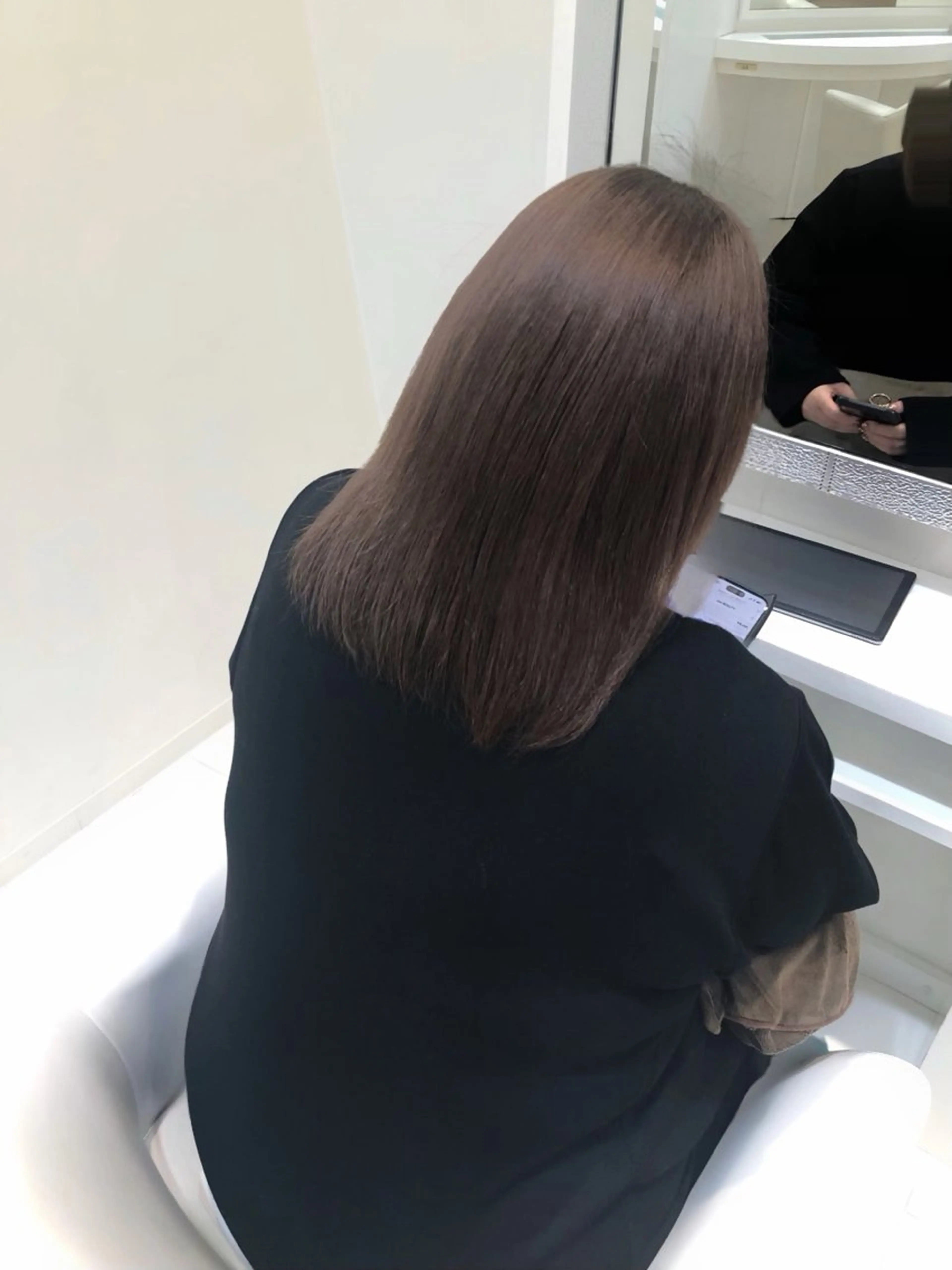 ミディアム カラー ヘアカラー VANCOUNCIL福岡店所属・VANCOUNCIL 宇美町美容室岡川結奈のヘアスタイル