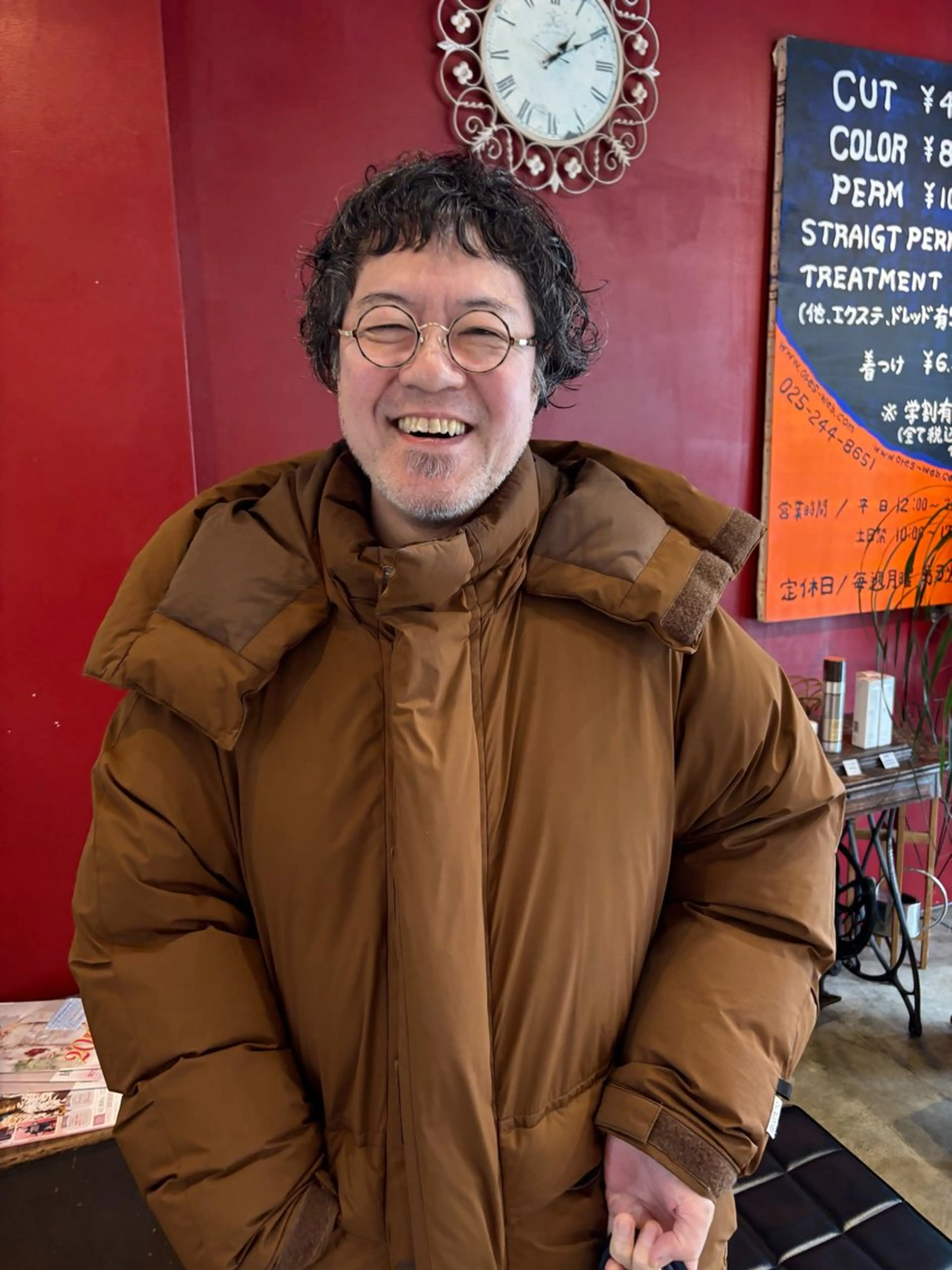 ショート パーマ 小日向 沙織のヘアスタイル