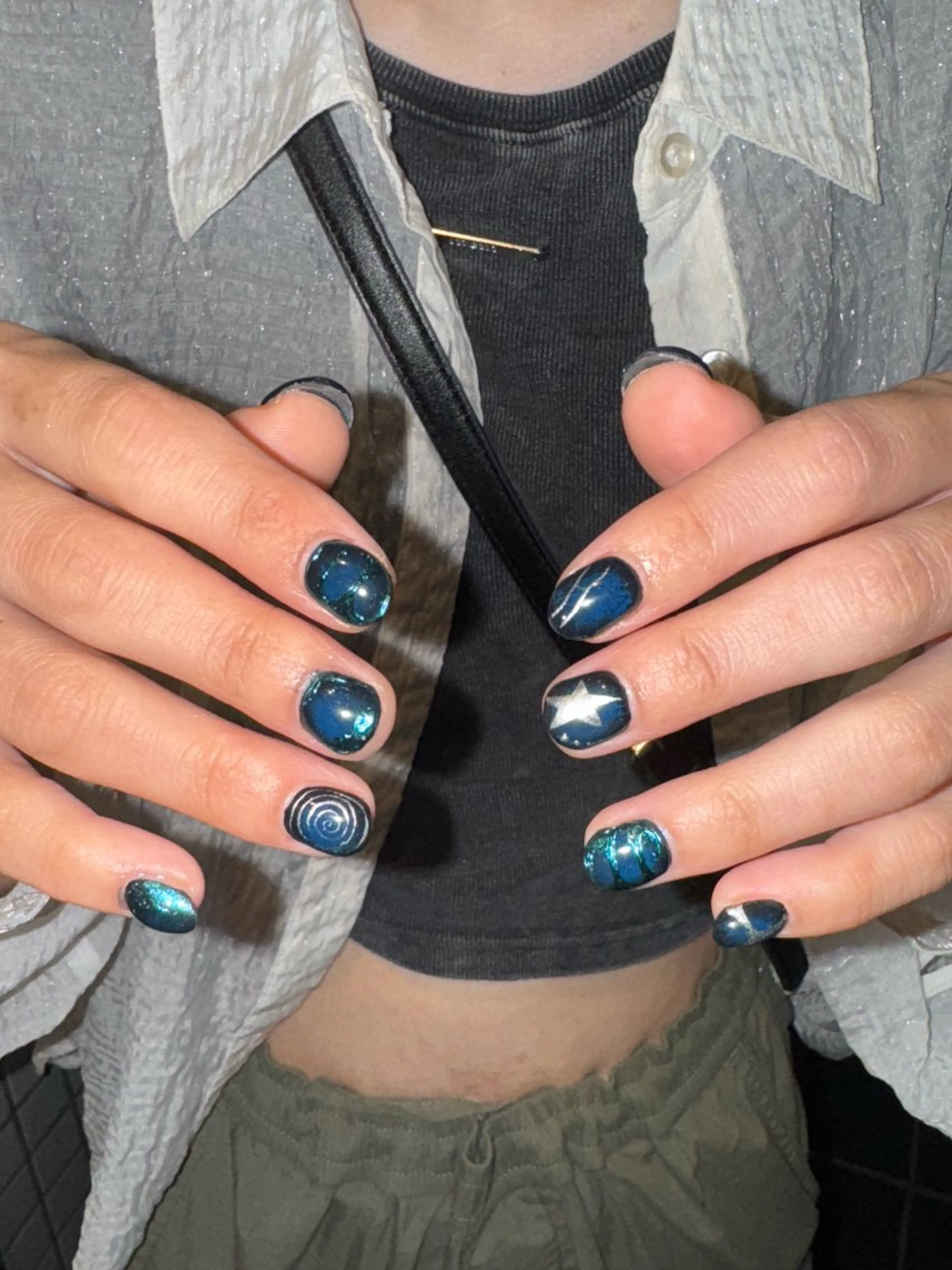 ネイル ハンドネイル フットネイル MITSUKI🪡 海外/個性派/ロングのネイルデザイン