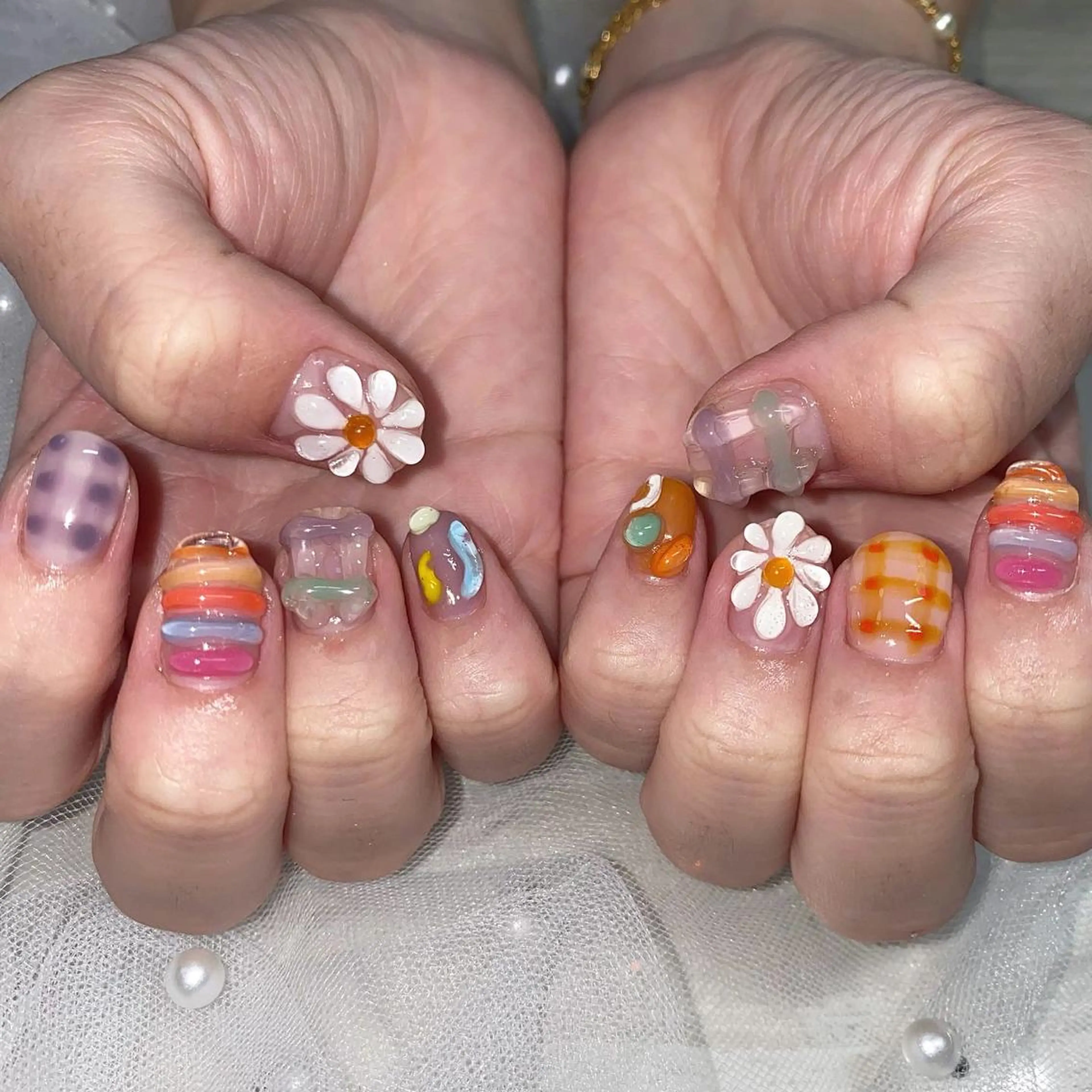 ネイル ハンドネイル I P'ink nail salon所属・I pinknail 韓国風·持ち込み専門のネイルデザイン