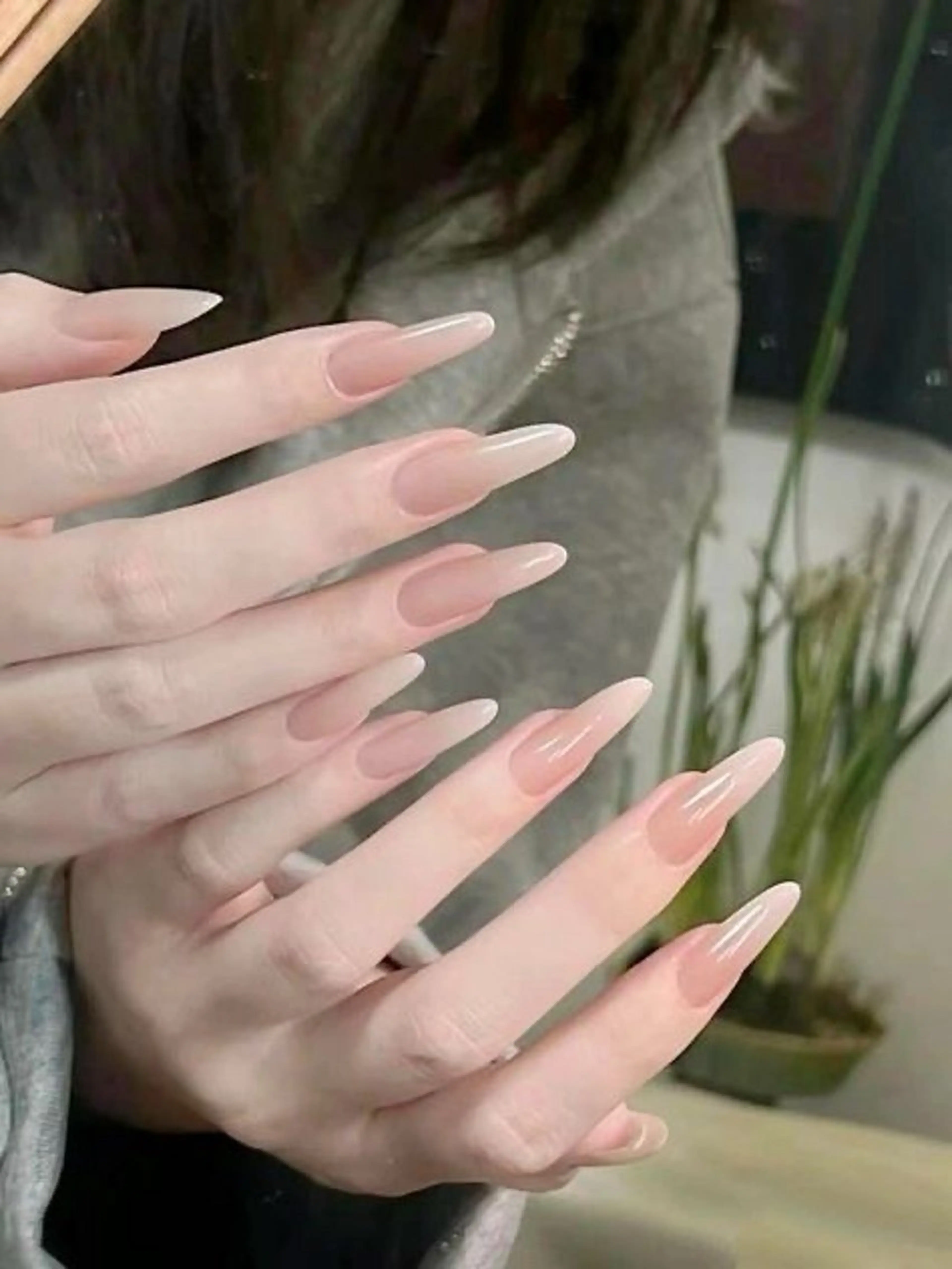 ［スカルプ］長さ出し+ワンカラーの写真