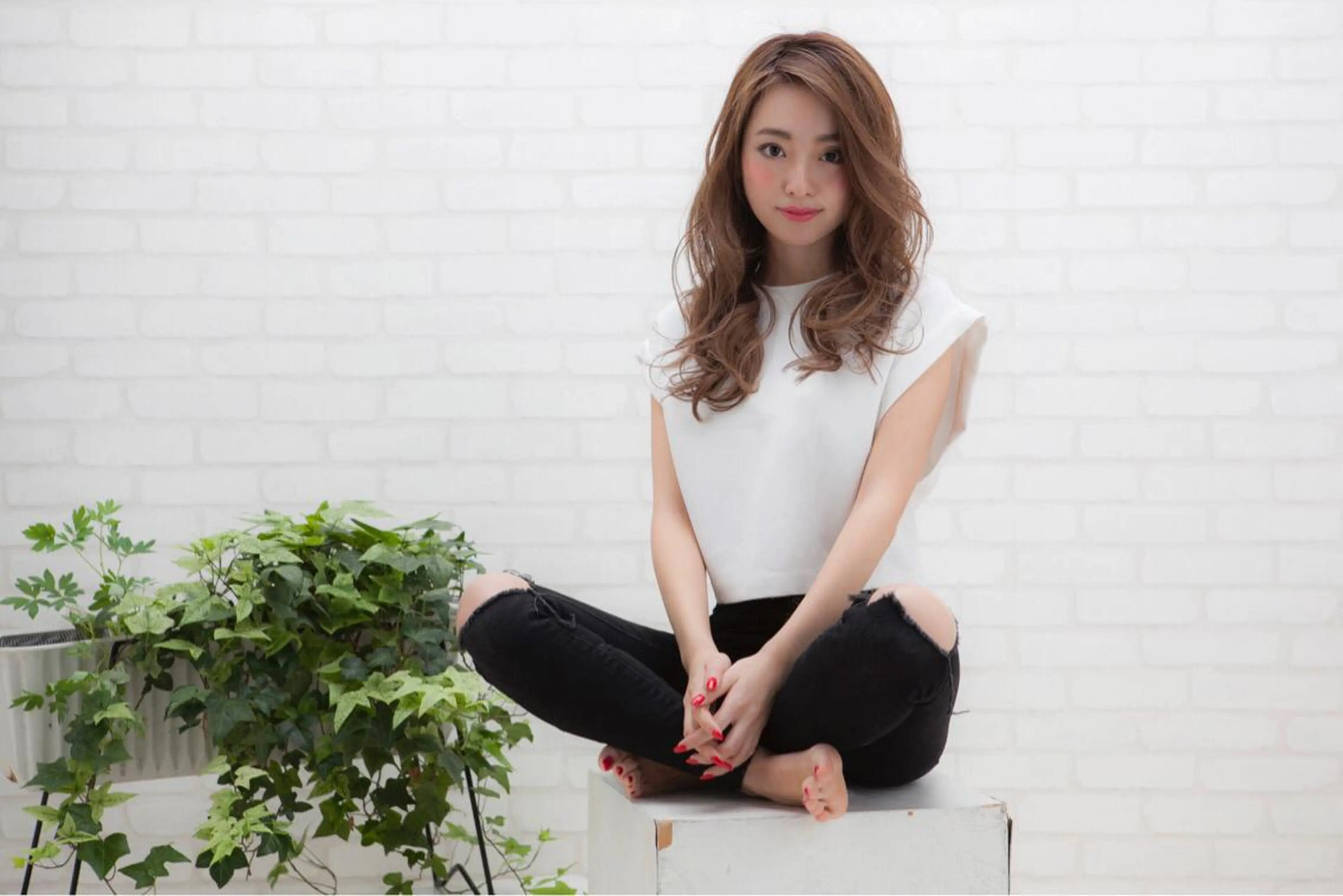 ロング カラー noa  ノアのヘアスタイル