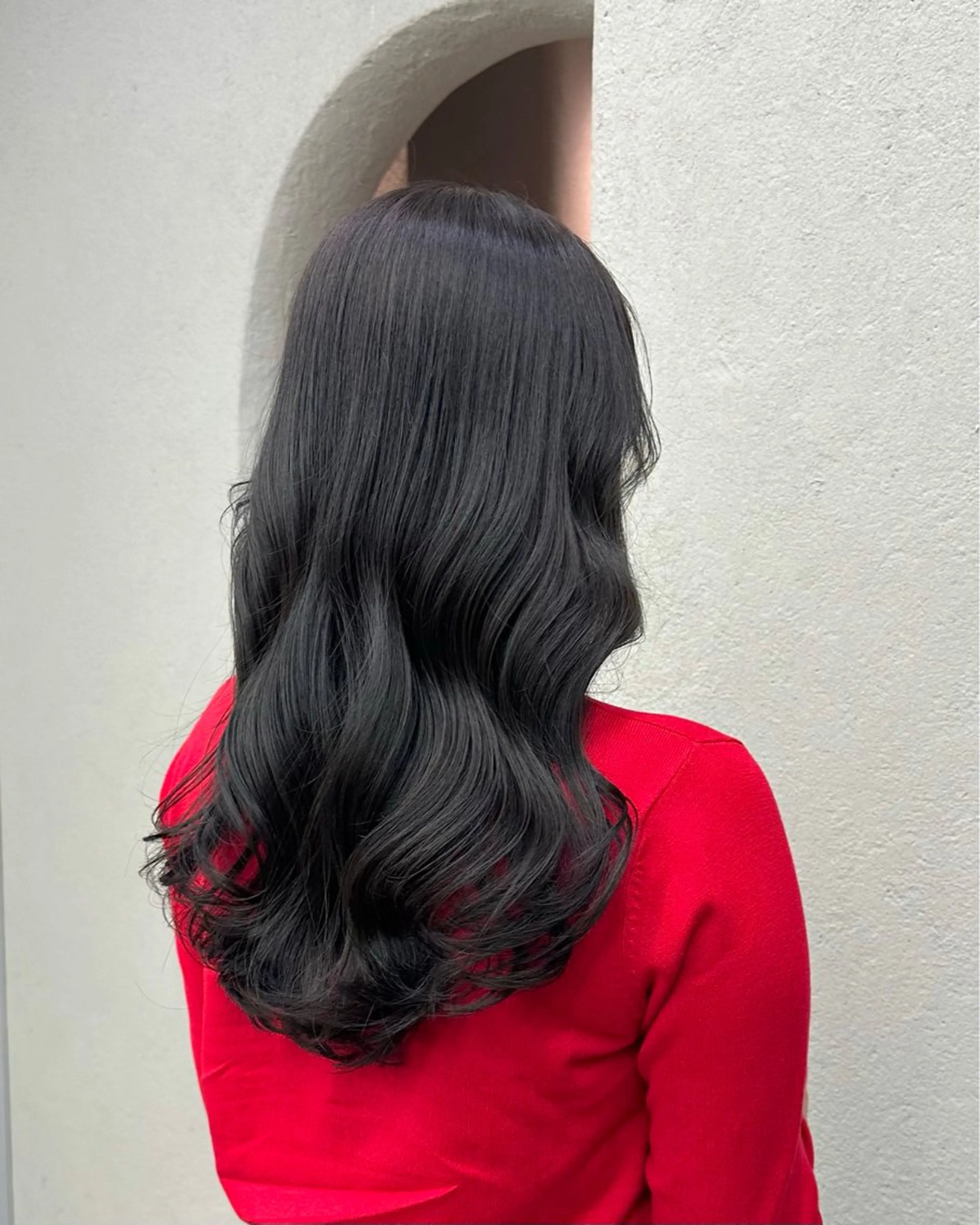 ロング カラー 高松 沙耶のヘアスタイル