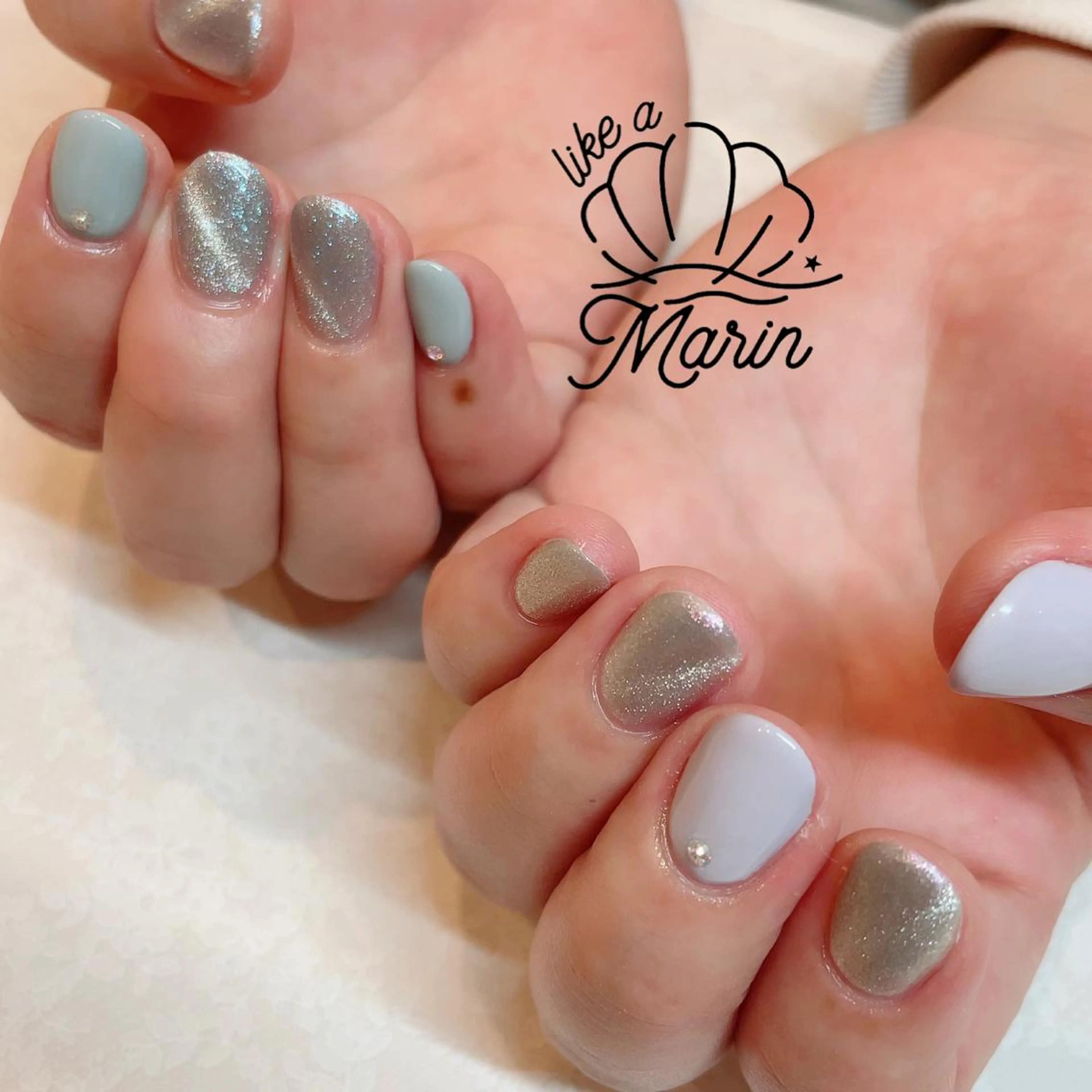 ネイル Serenity by Mari所属・Shinozaki mariのネイルデザイン