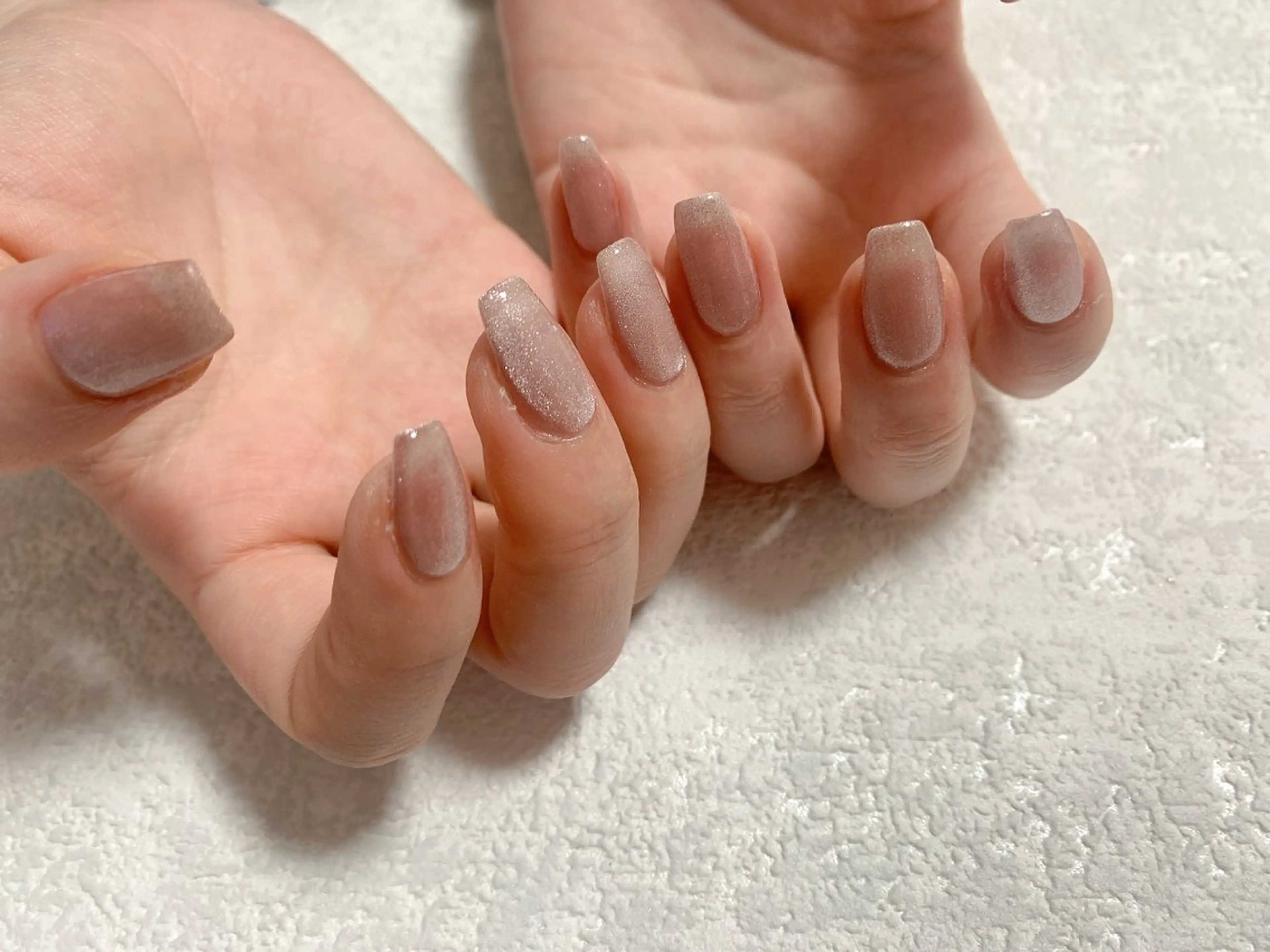 ネイル ジェルネイル キラキラネイル 韓国ネイル マグネットネイル メンズネイル kiki nail たまプラーザのネイルデザイン