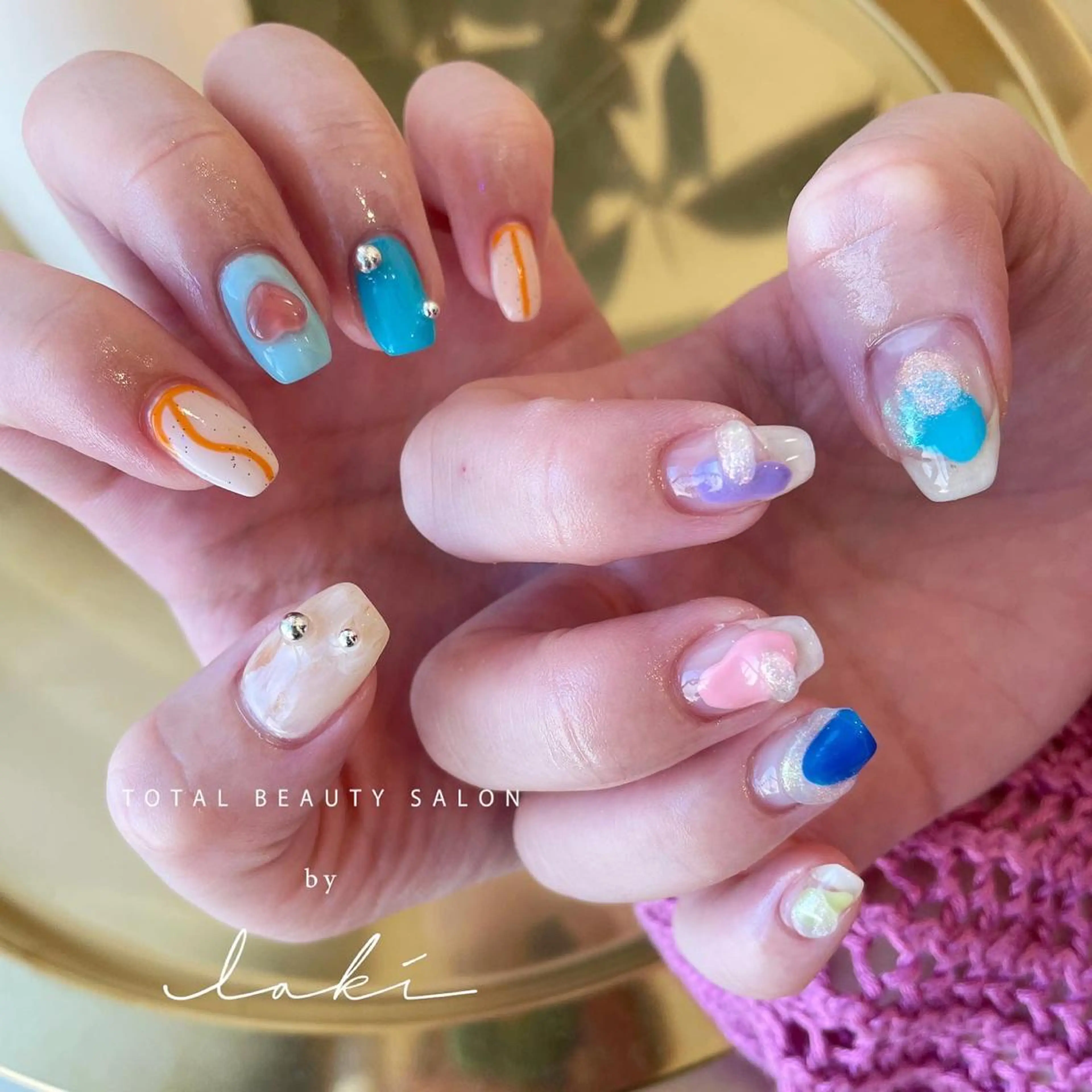 ネイル キラキラネイル ハンドネイル my&所属・my&_ maimiのネイルデザイン