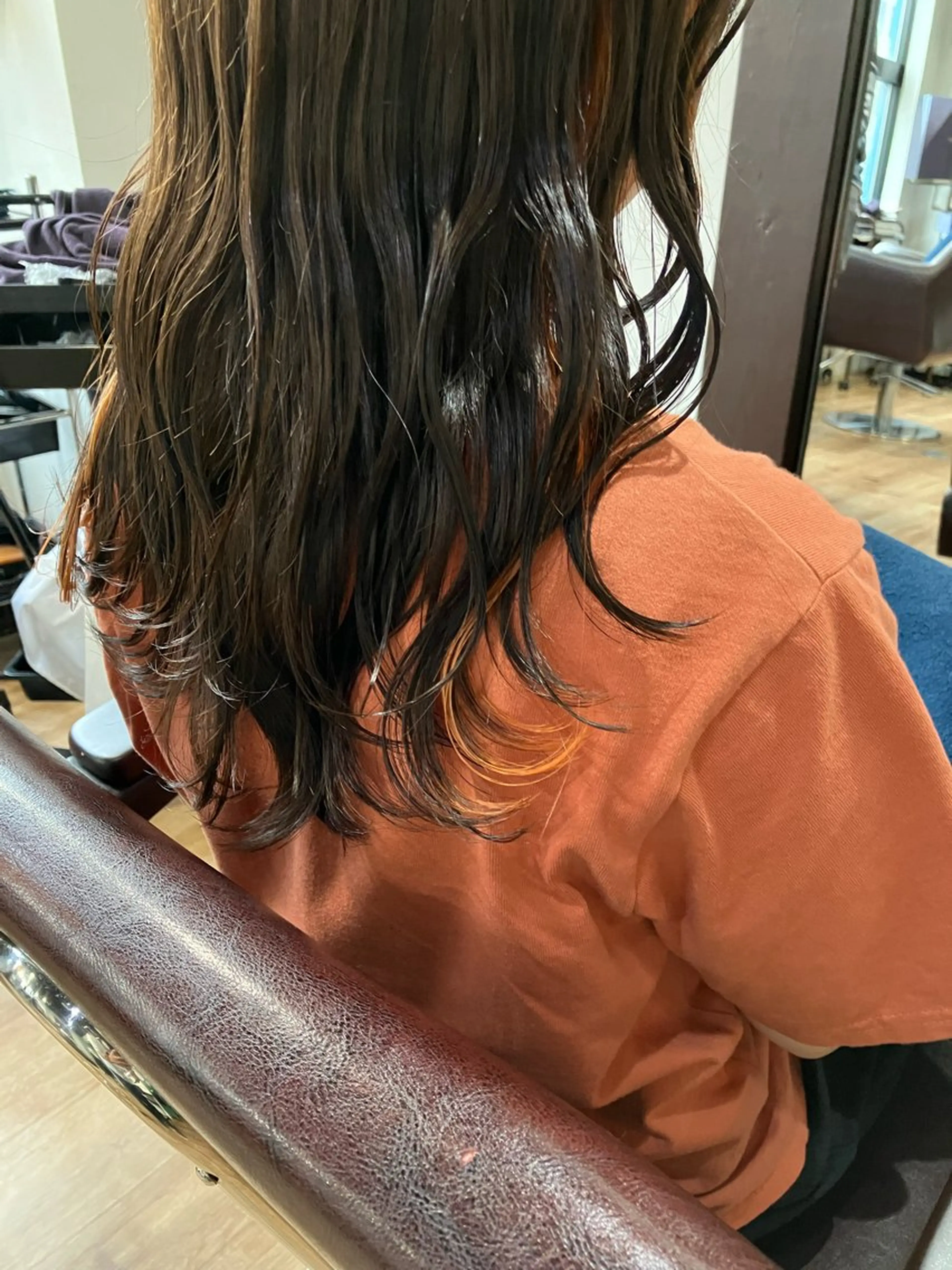 セミロング カラー カット ヘアカラー トリートメント 🍀髪質改善、カラー TAICHI🍀のヘアスタイル