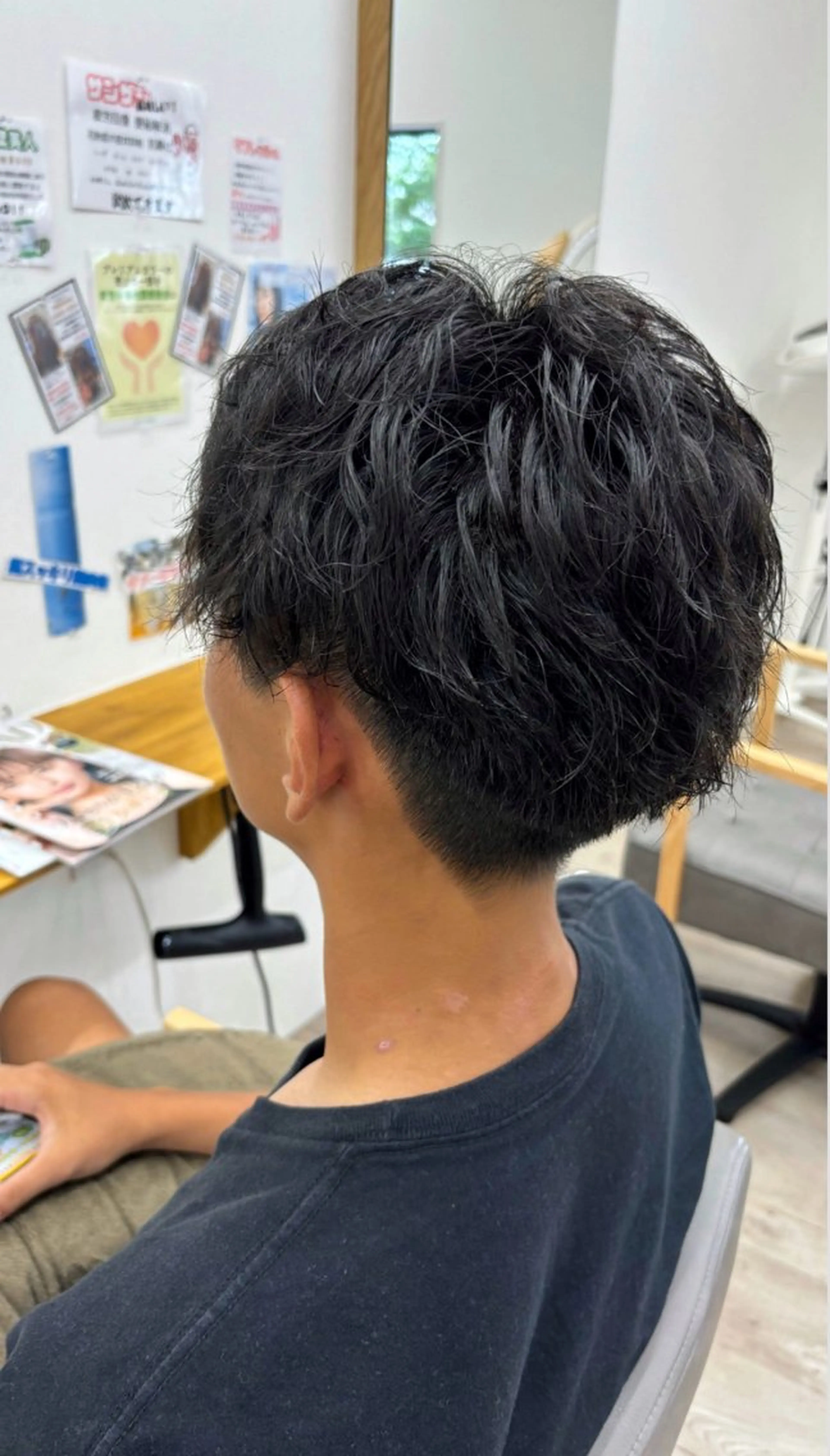 パーマ 伴 星来のヘアスタイル