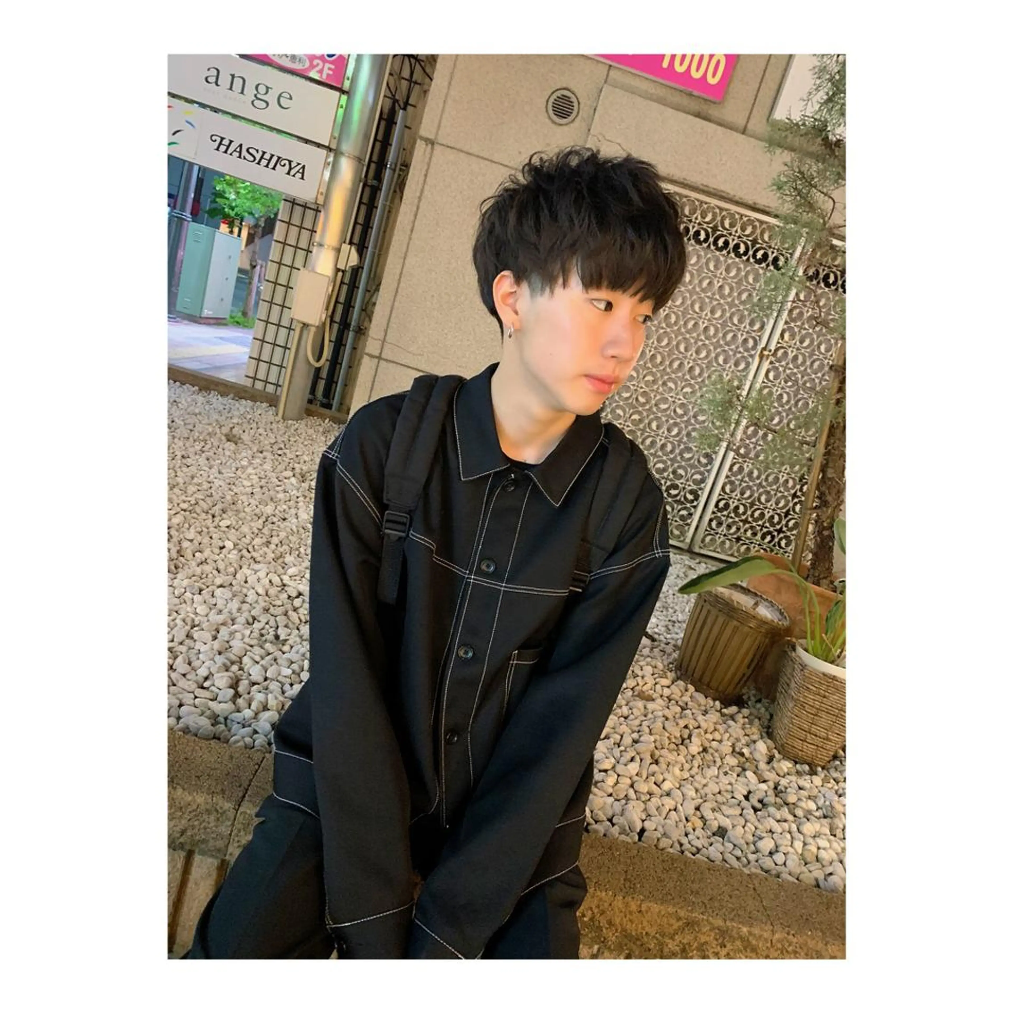 ショート ヘアアレンジ メンズ ange☞ soutaのヘアスタイル