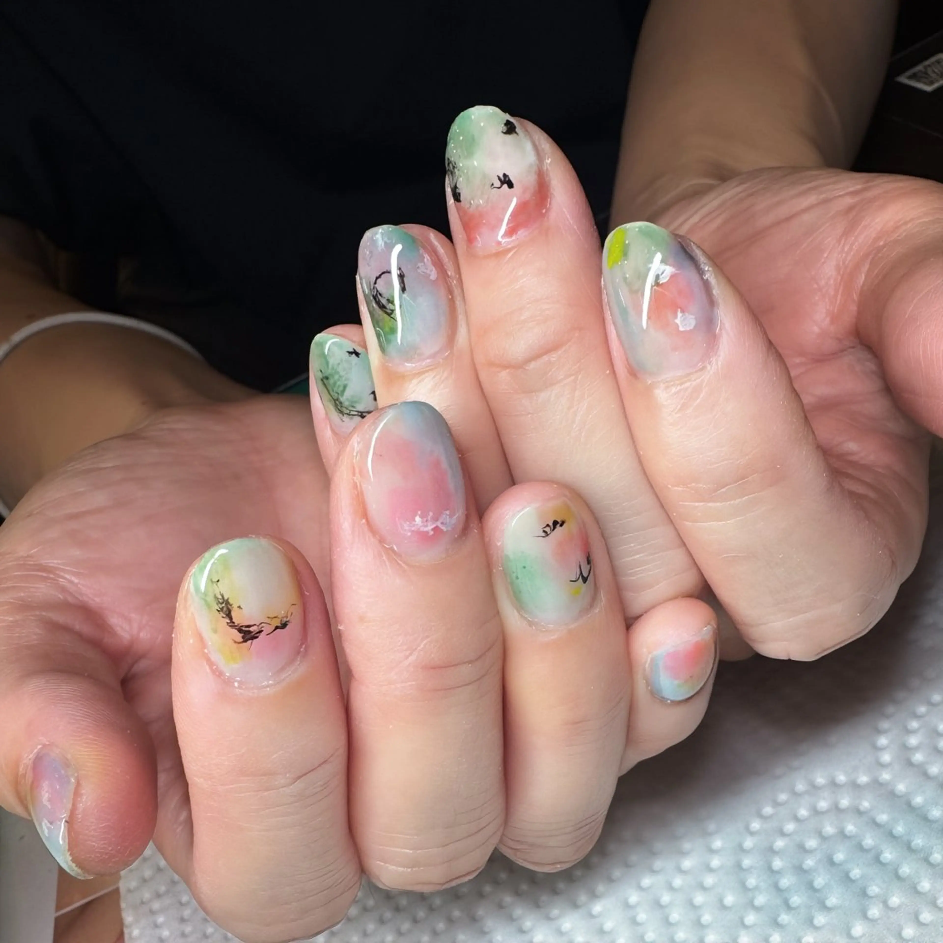 ネイル ニュアンスネイル ノーファンデの樹所属・宇治 名帆子のマツエク・マツパデザイン