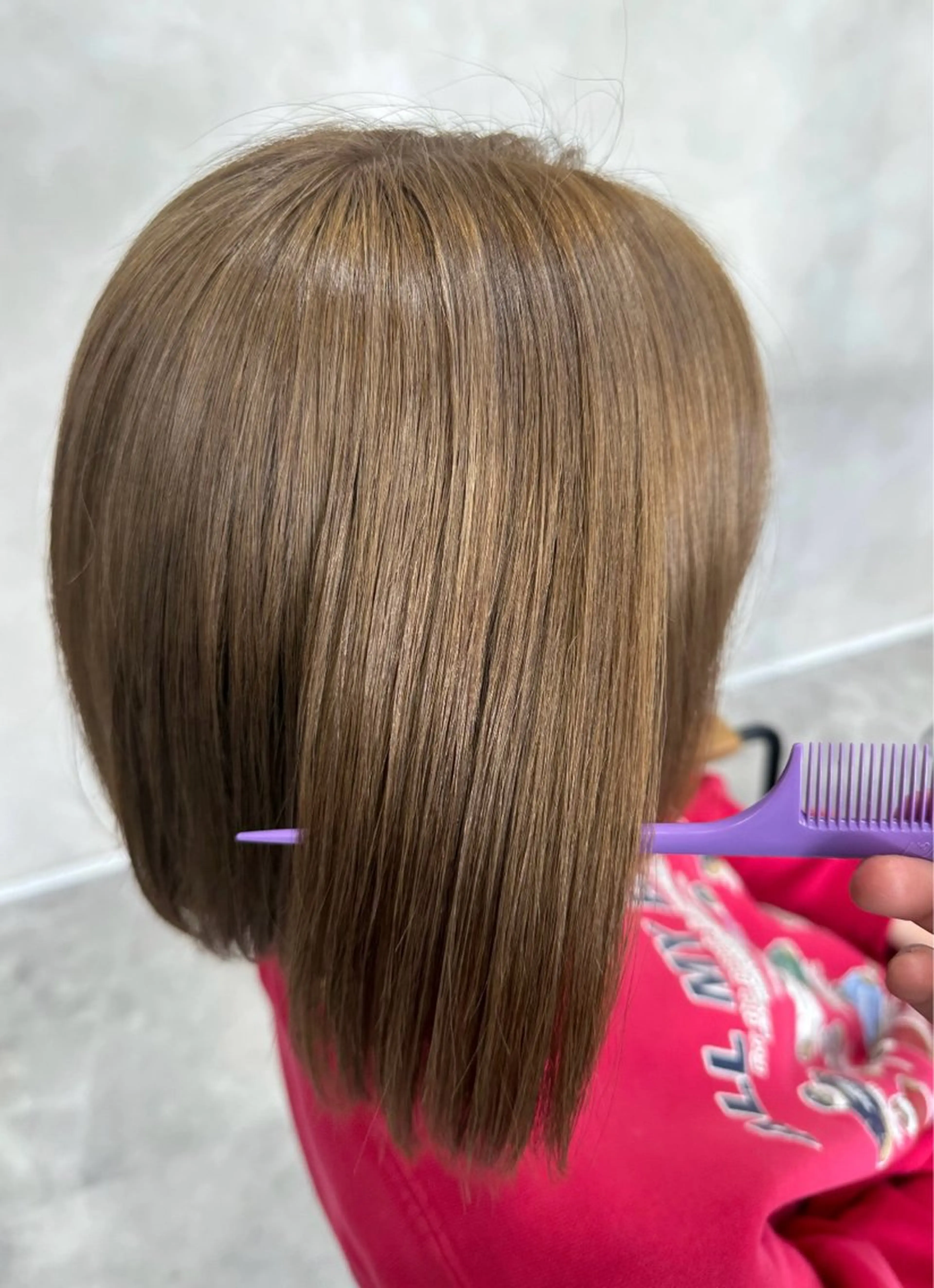 カラー 𝑴𝒐𝒓𝒊‎‪ /髪質改善/艶髪🖤のヘアスタイル