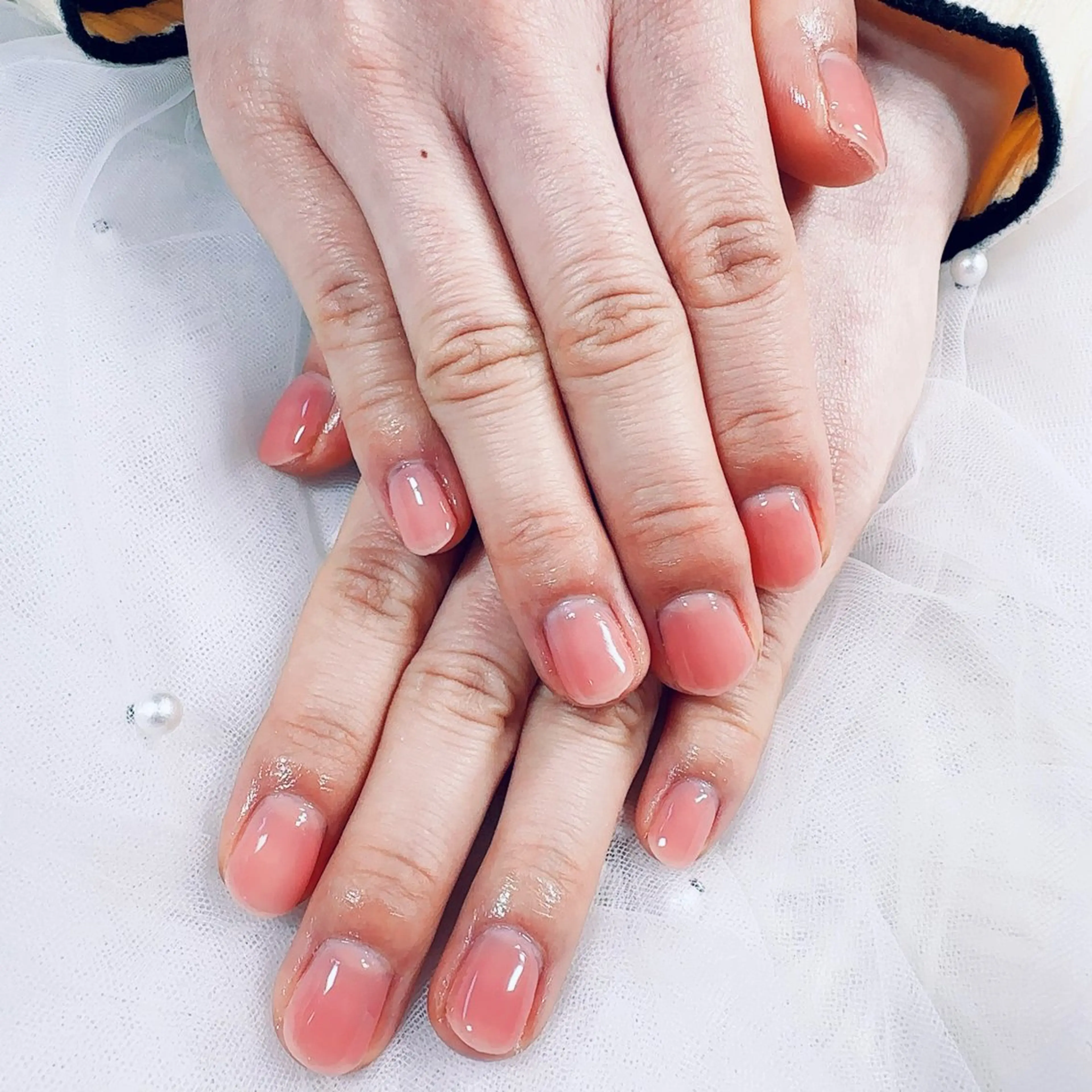 ネイル ピンク ぷっくりネイル LOA.NAIL 市川店【ロアネイル】のネイルデザイン